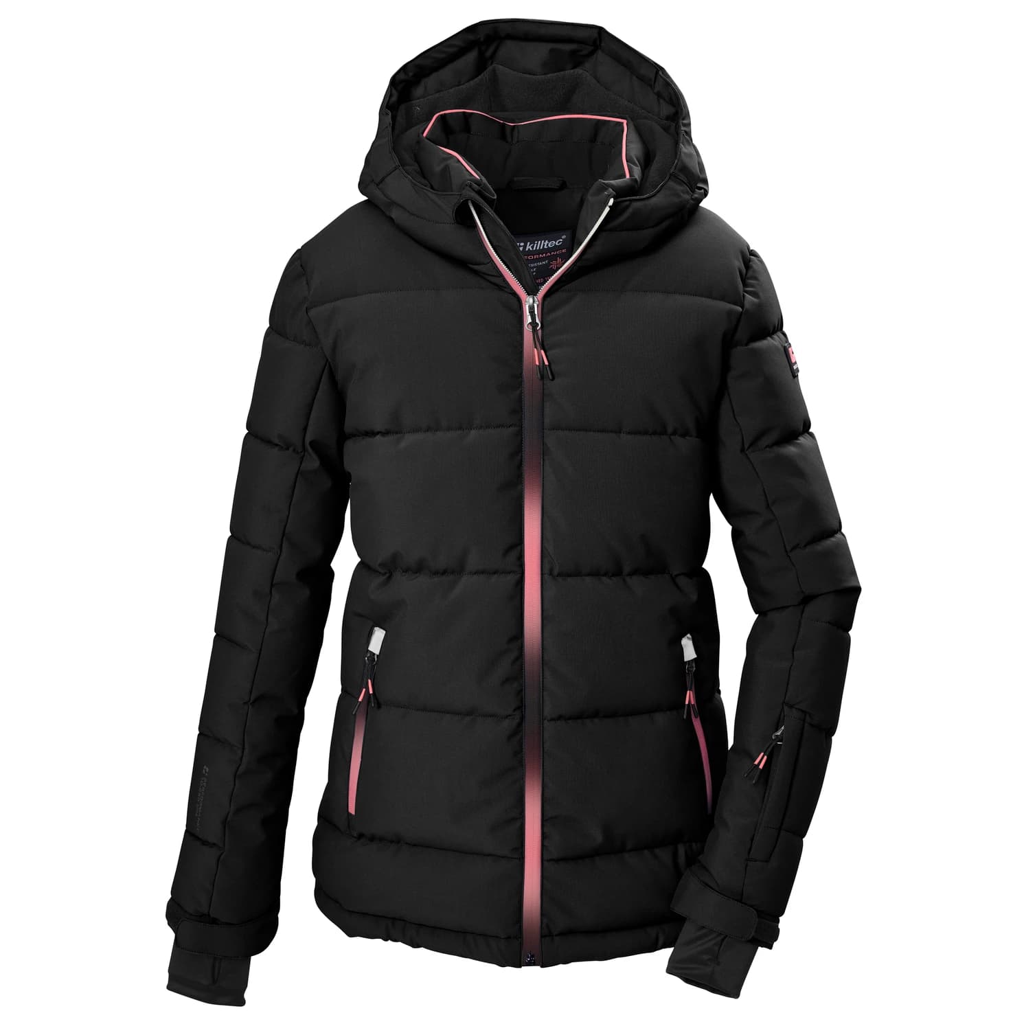 Ски яке killtec Girl's Ksw 186 Ski Jacket - Schwarz