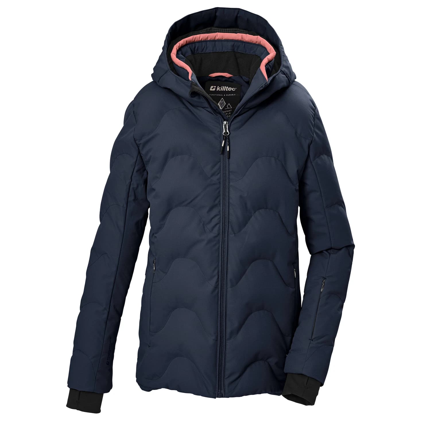 Ски яке killtec Girl's Ksw 194 Ski Jacket - Dunkelnavy