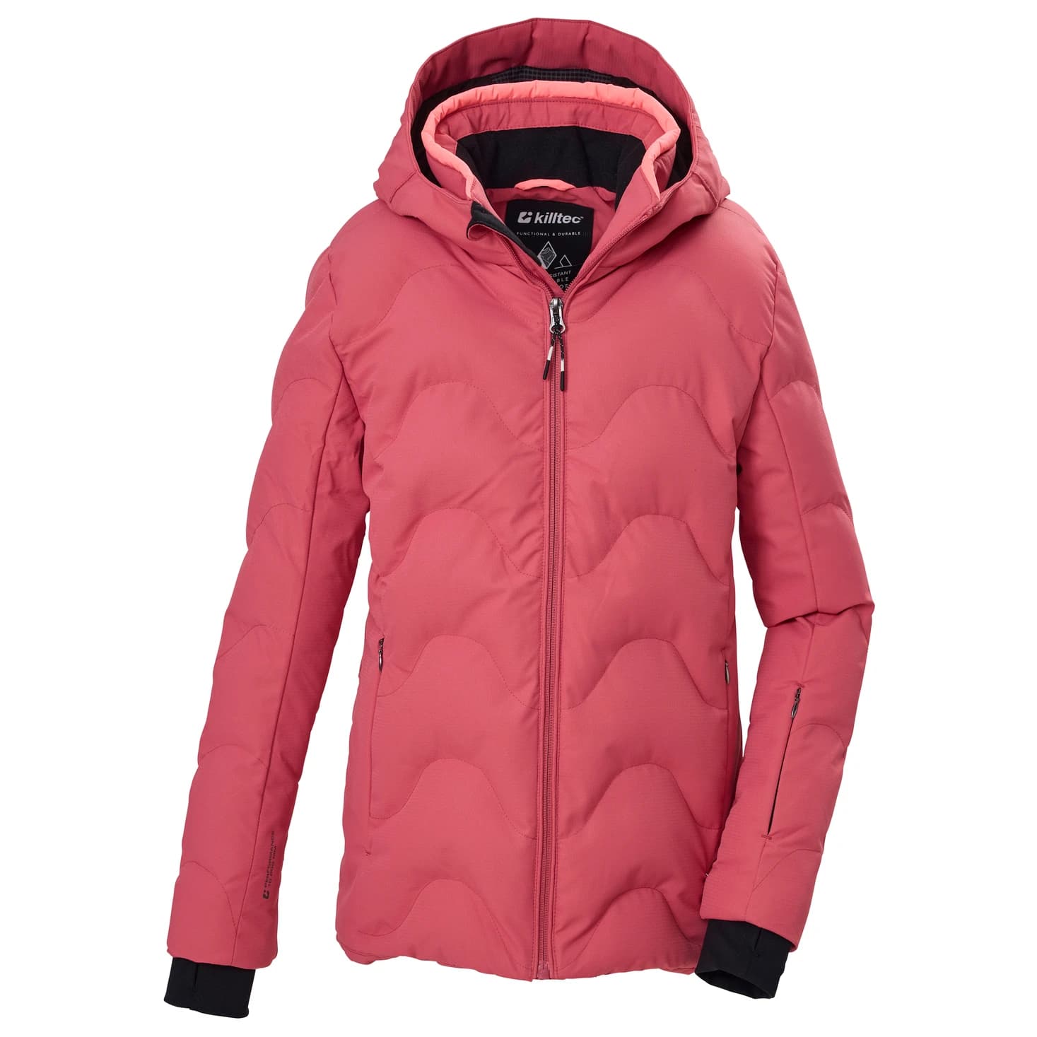 Ски яке killtec Girl's Ksw 194 Ski Jacket - Holly Berry