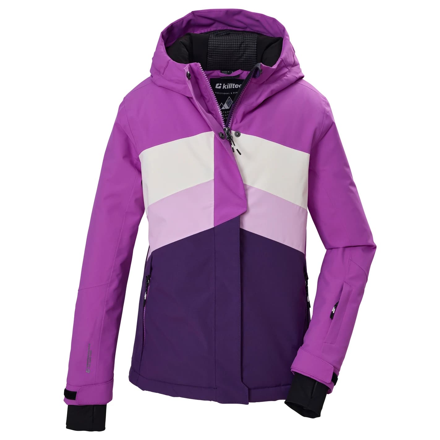 Ски яке killtec Girl's Ksw 196 Ski Jacket - Orchidee