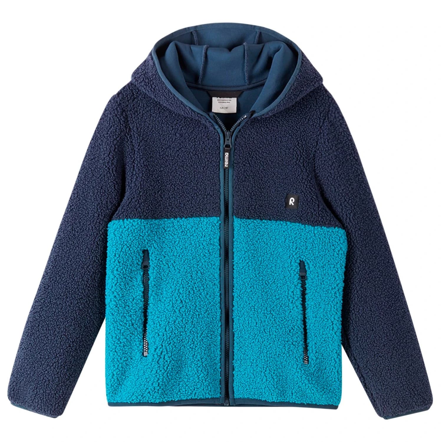Детско поларено яке Reima Kid's Muhkea Fleece Hoodie Fleece jacket - Navy