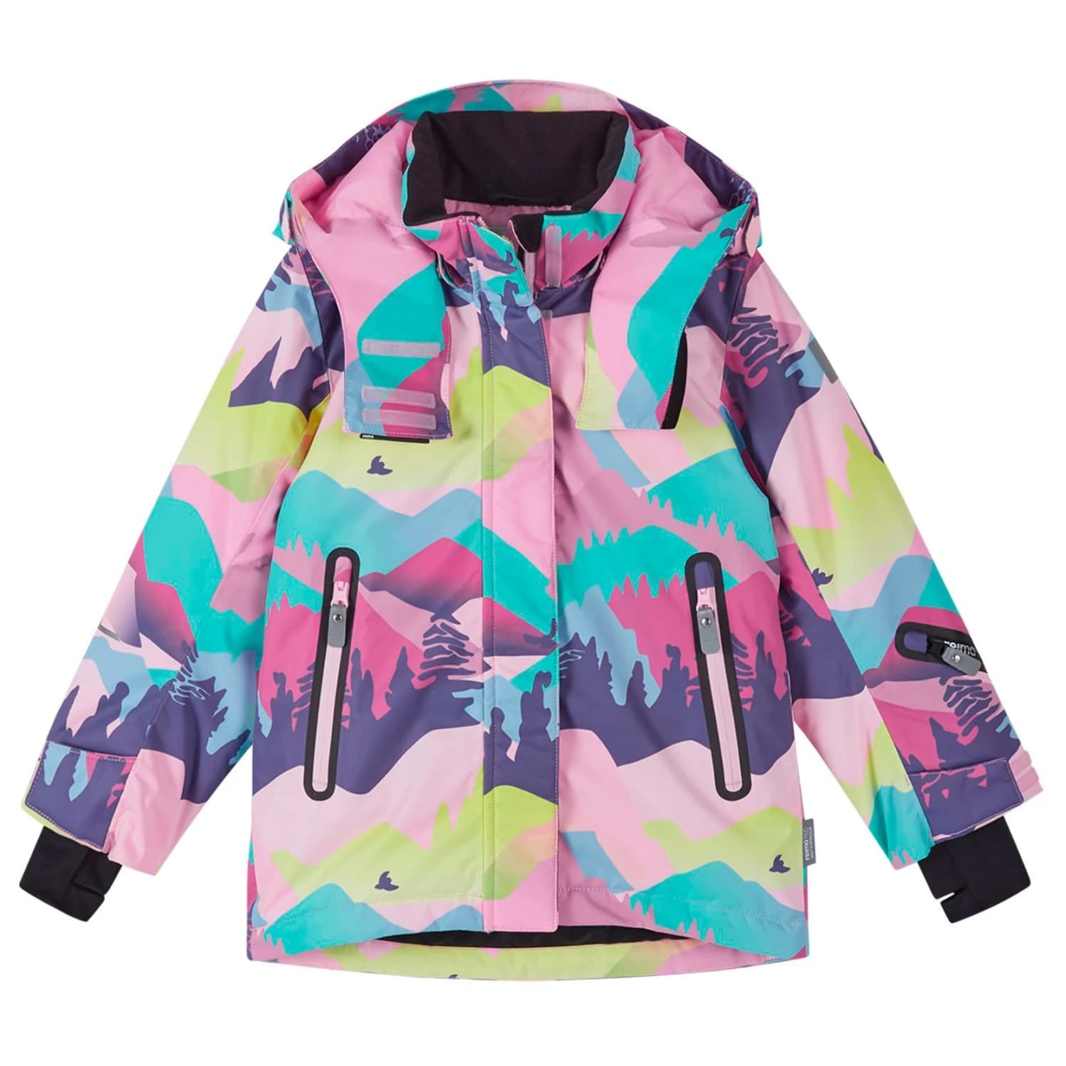 Детско ски яке Reima Kid's Reimatec Winter Jacket Kiiruna Ski jacket - Grey Pink
