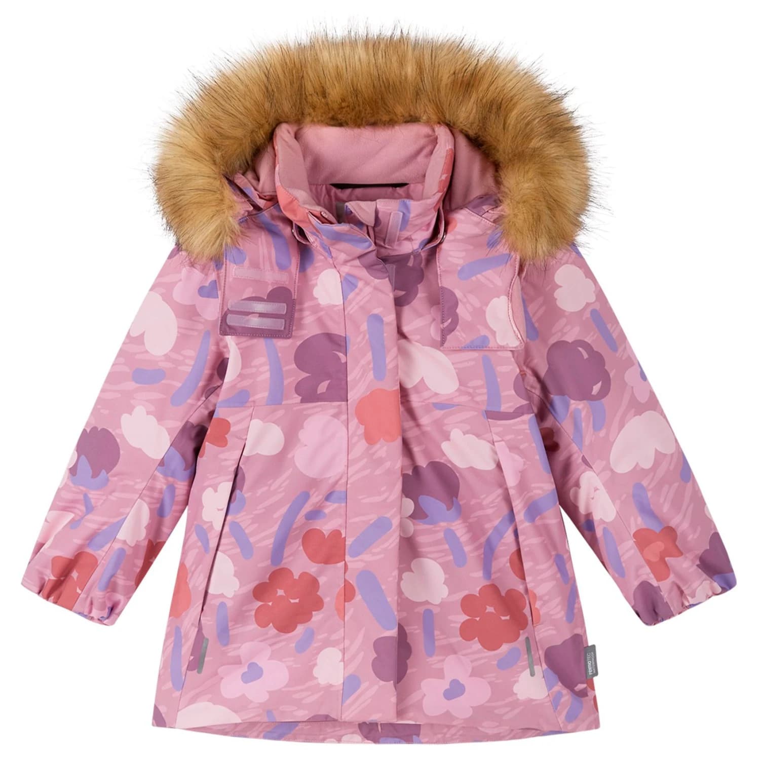 Детско зимно яке Reima Kid's Reimatec Winter Jacket Muurame Winter jacket - Grey Pink