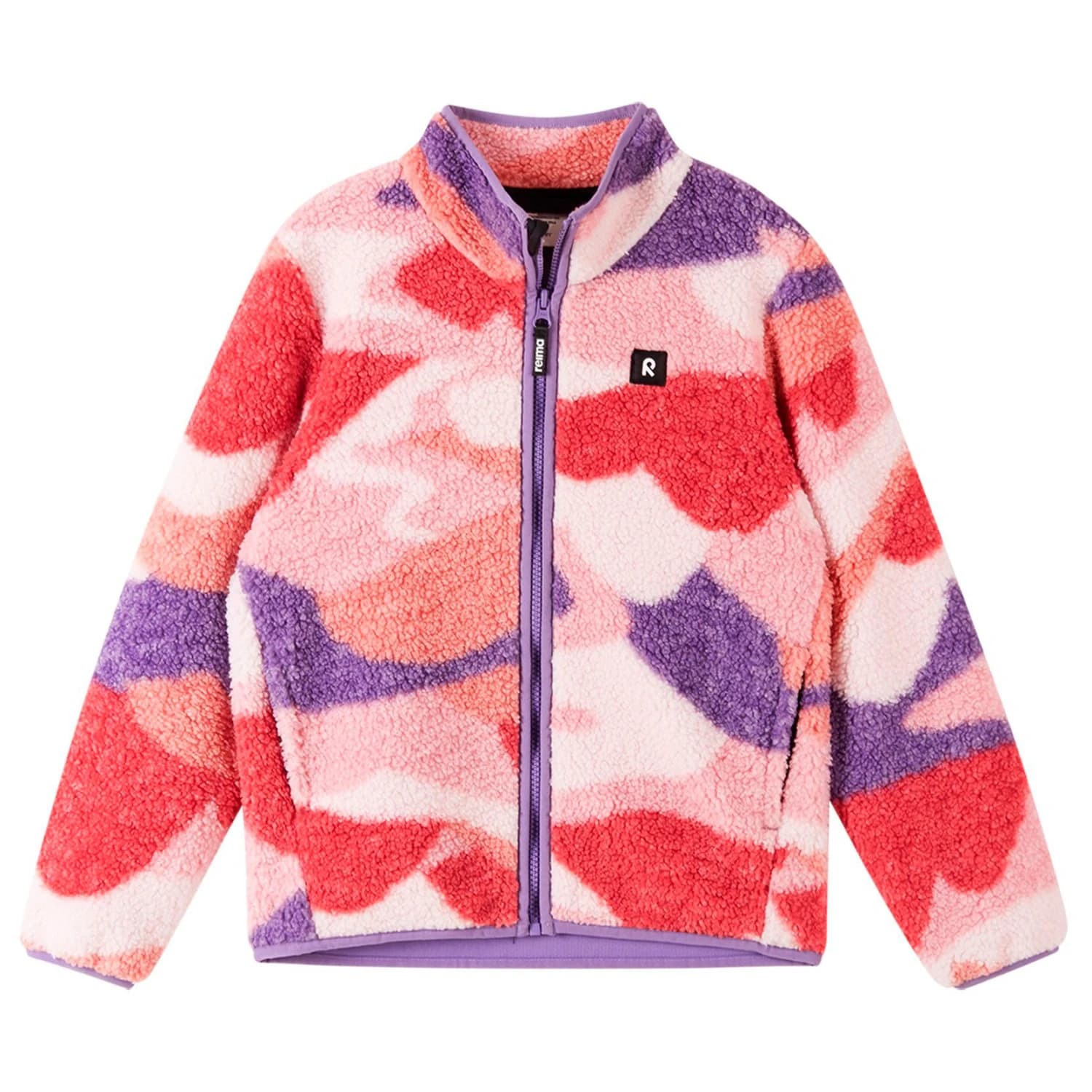 Детско поларено яке Reima Kid's Tupsis Fleece Sweater Fleece jacket - Rose Blush