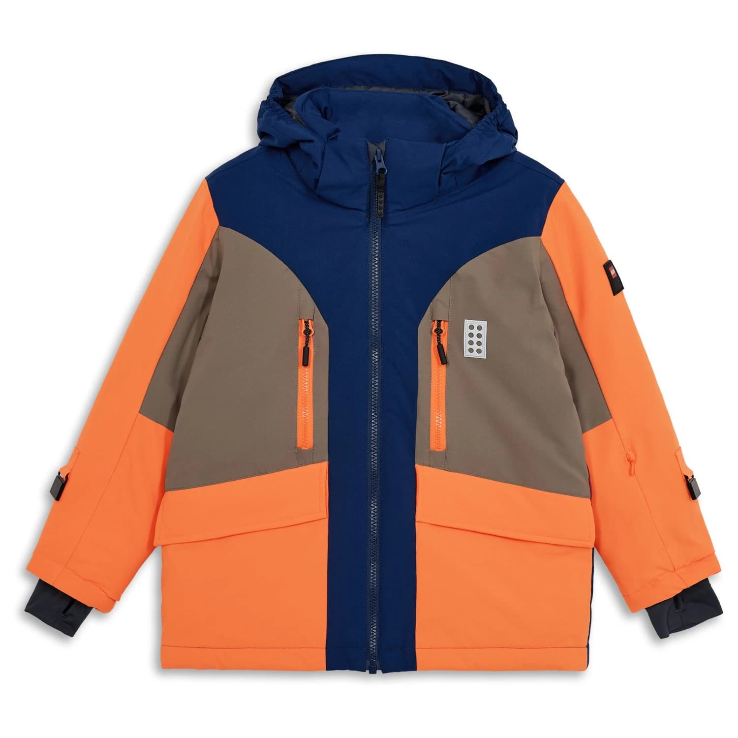 Детско ски яке LEGO Kid's Jian 713 Jacket Ski jacket - Brown