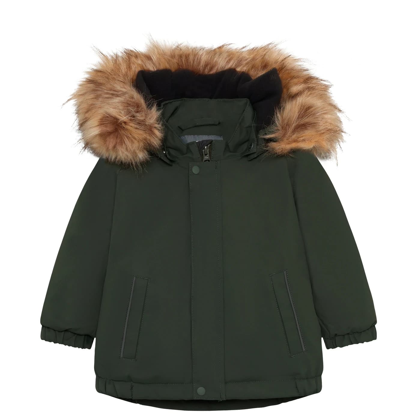 Детско зимно яке Color Kids Baby Boy's Parka with Fake Fur Winter jacket - Kambaba