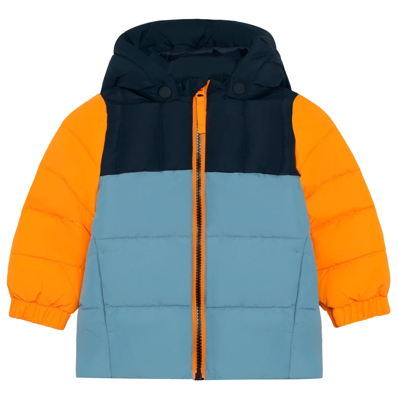 Детско зимно яке Color Kids Baby's Jacket Quilt & Colorblock Winter jacket - Total Eclipse