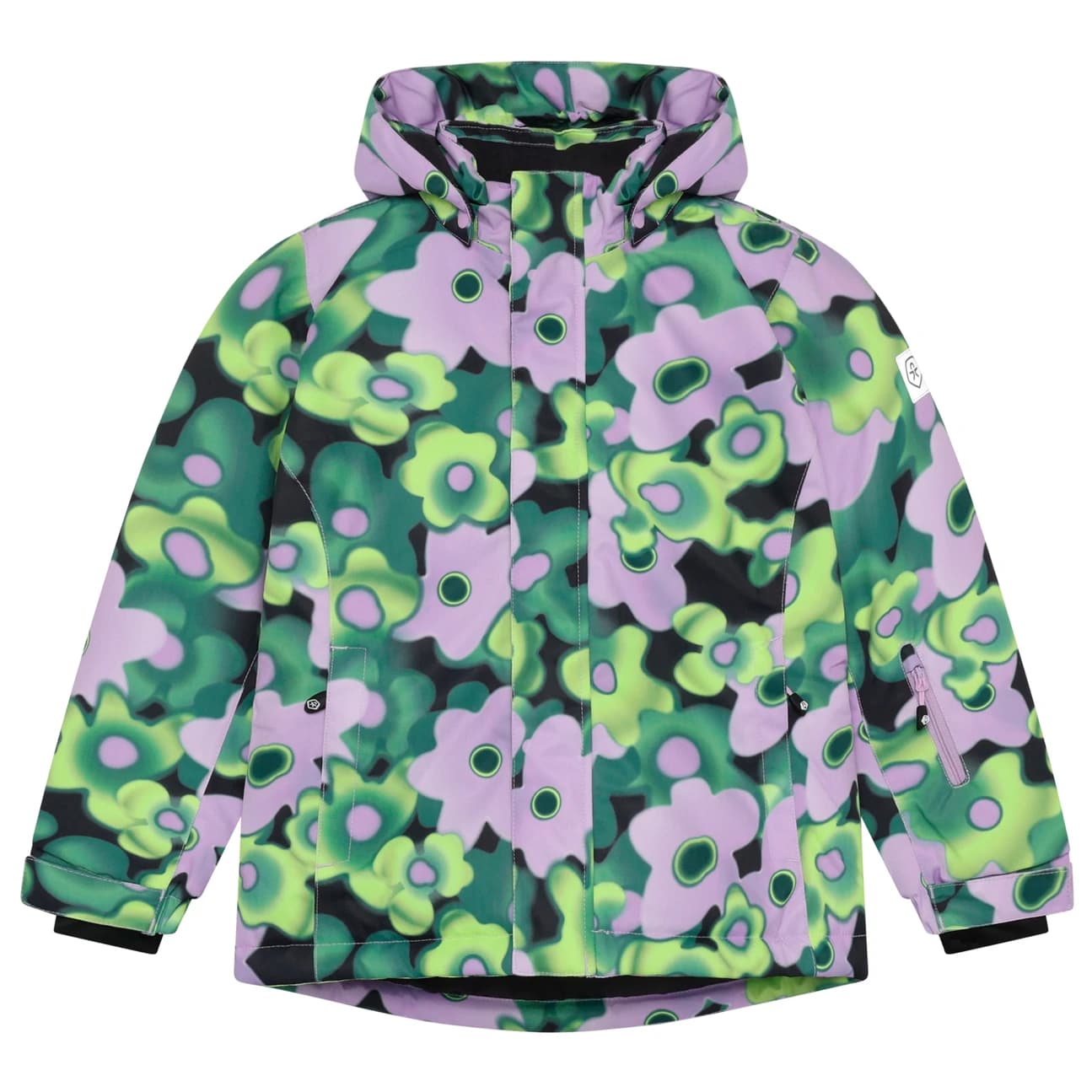 Детско ски яке Color Kids Kid's Ski Jacket AOP 742780 Ski jacket - Purple Rose