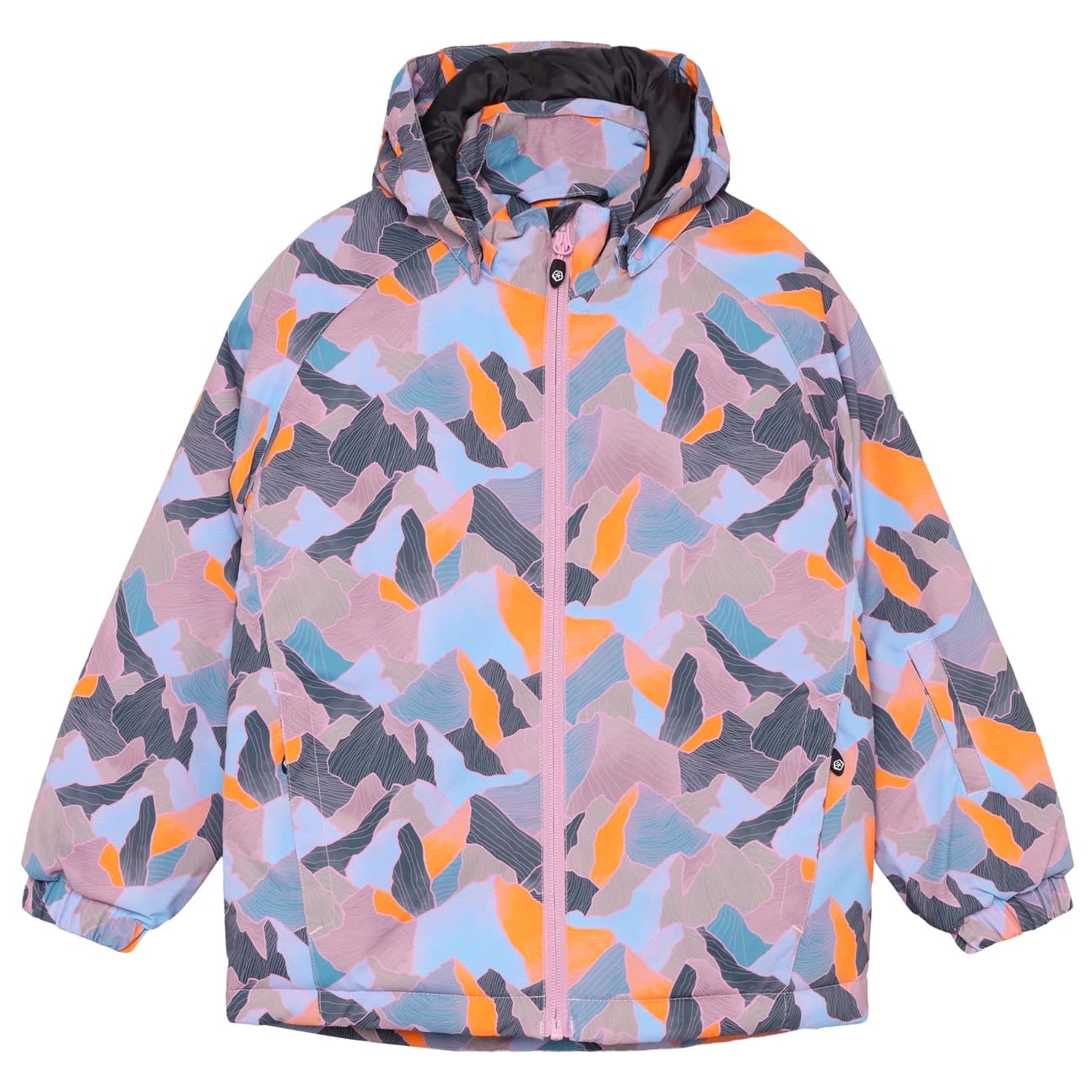 Детско ски яке Color Kids Kid's Ski Jacket AOP 742811 Ski jacket - Mauve Mist