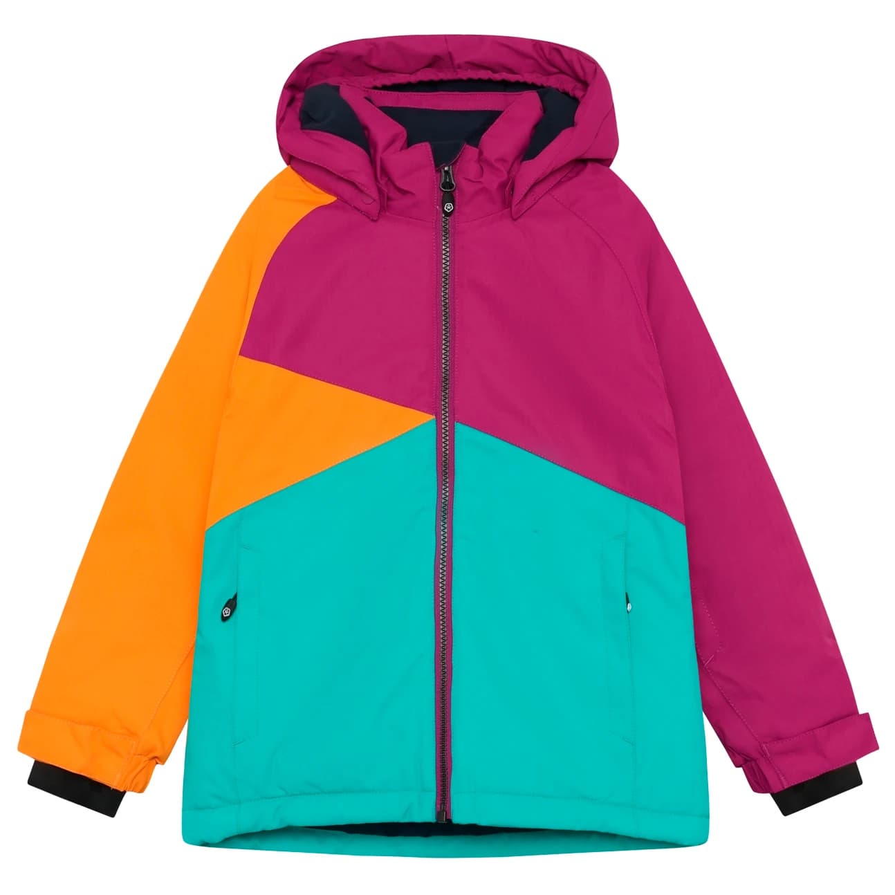 Детско ски яке Color Kids Kid's Ski Jacket Colorblock 742782 Ski jacket - Wild Aster
