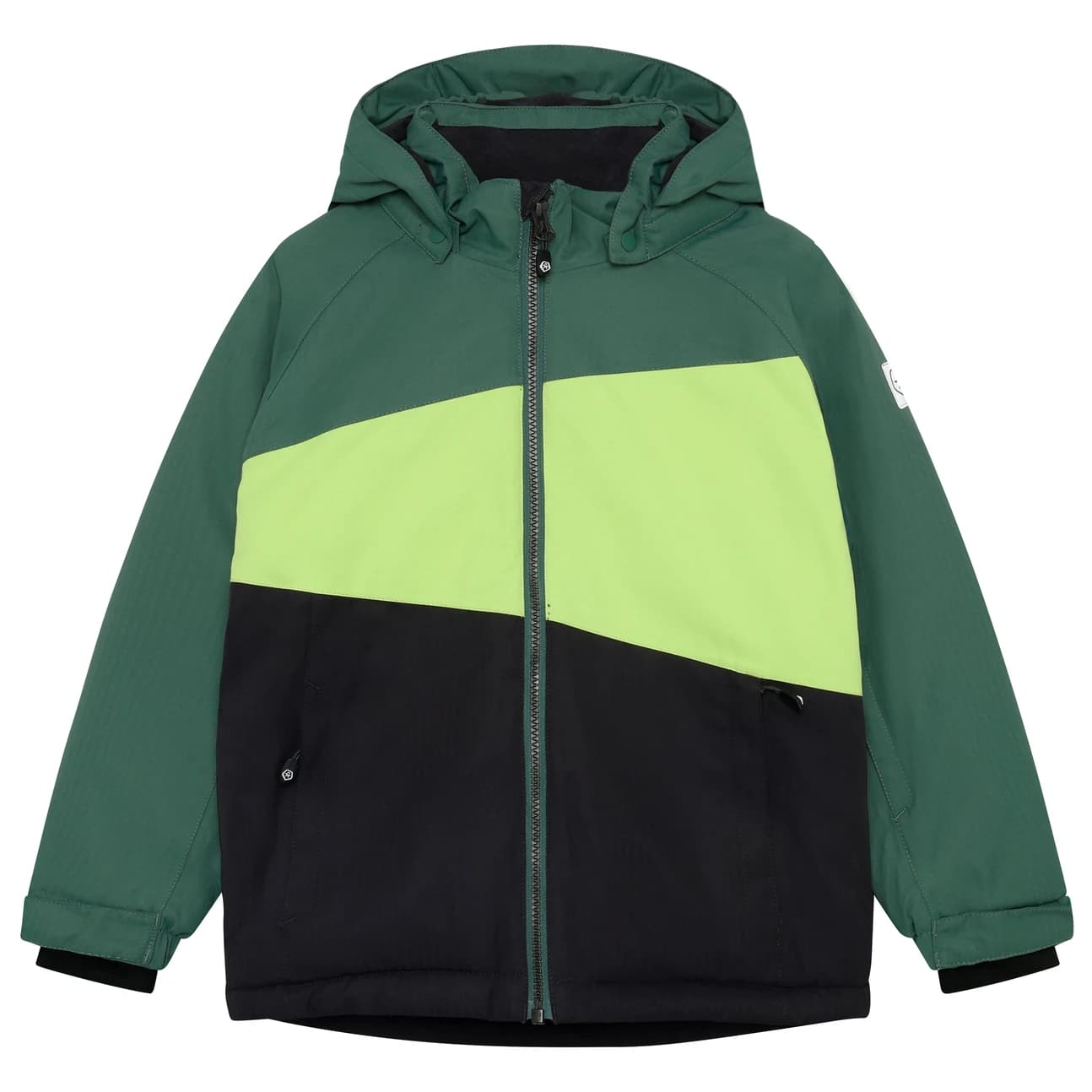 Детско ски яке Color Kids Kid's Ski Jacket Colorblock 742783 Ski jacket - Dark Forest