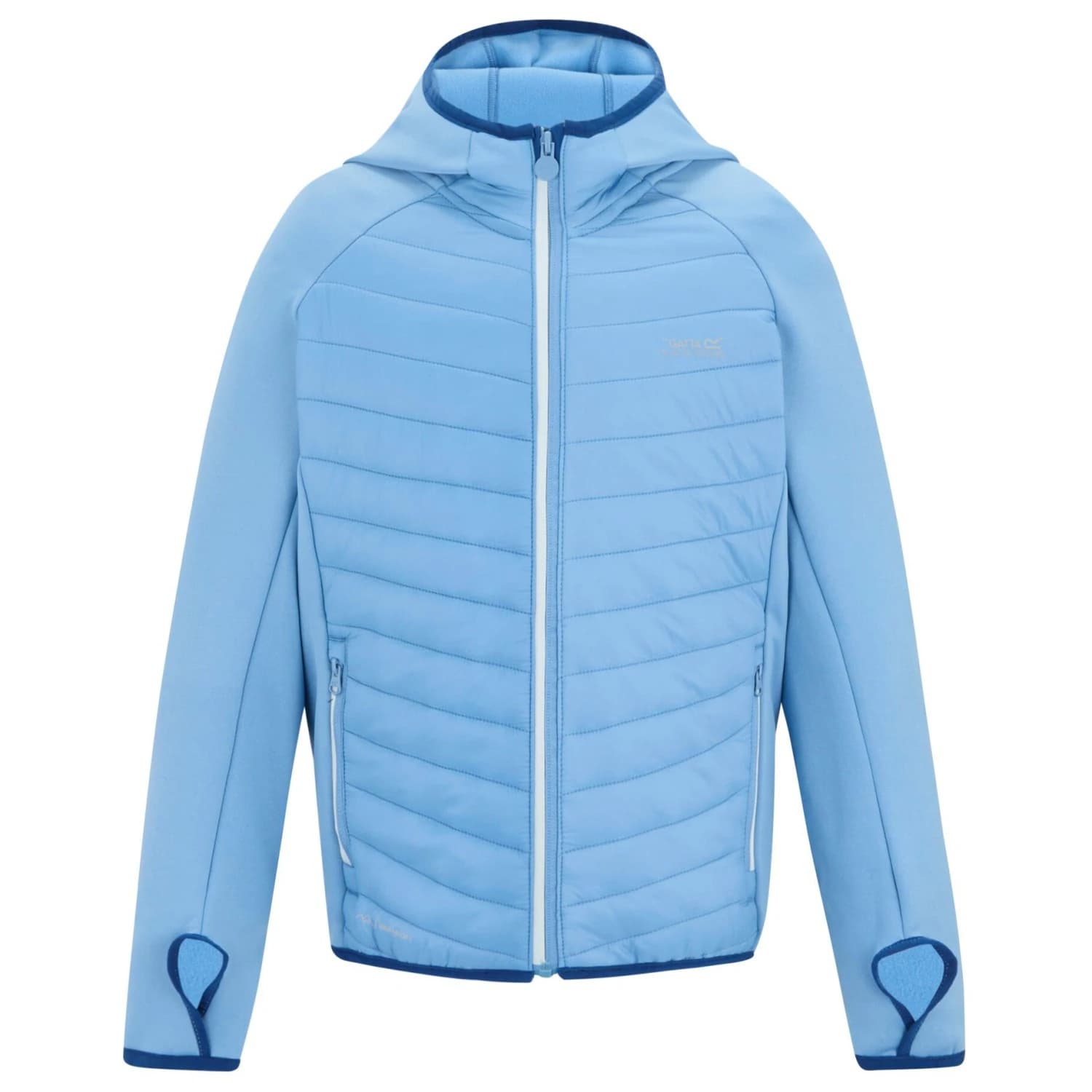 Детско поларено яке Regatta Kid's Junior Andreson Hybrid Hybrid jacket - Washed Denim
