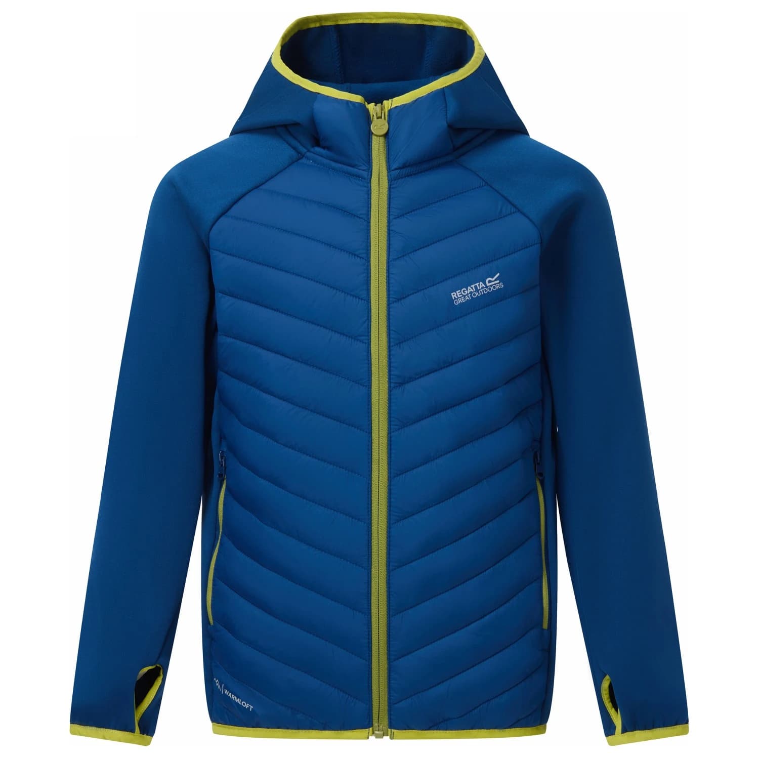 Детско поларено яке Regatta Kid's Junior Andreson Hybrid Hybrid jacket - Aviator Blue