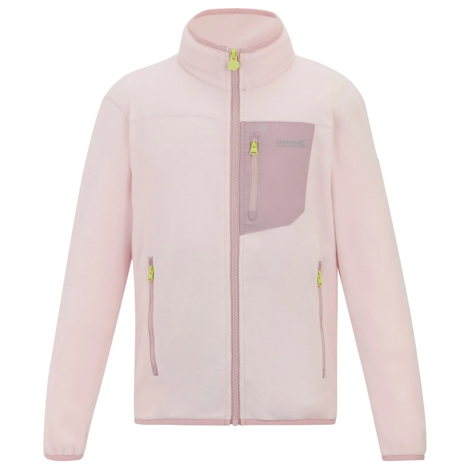 Детско поларено яке Regatta Kid's Junior Frankie Full Zip Fleece jacket - Pink Haze