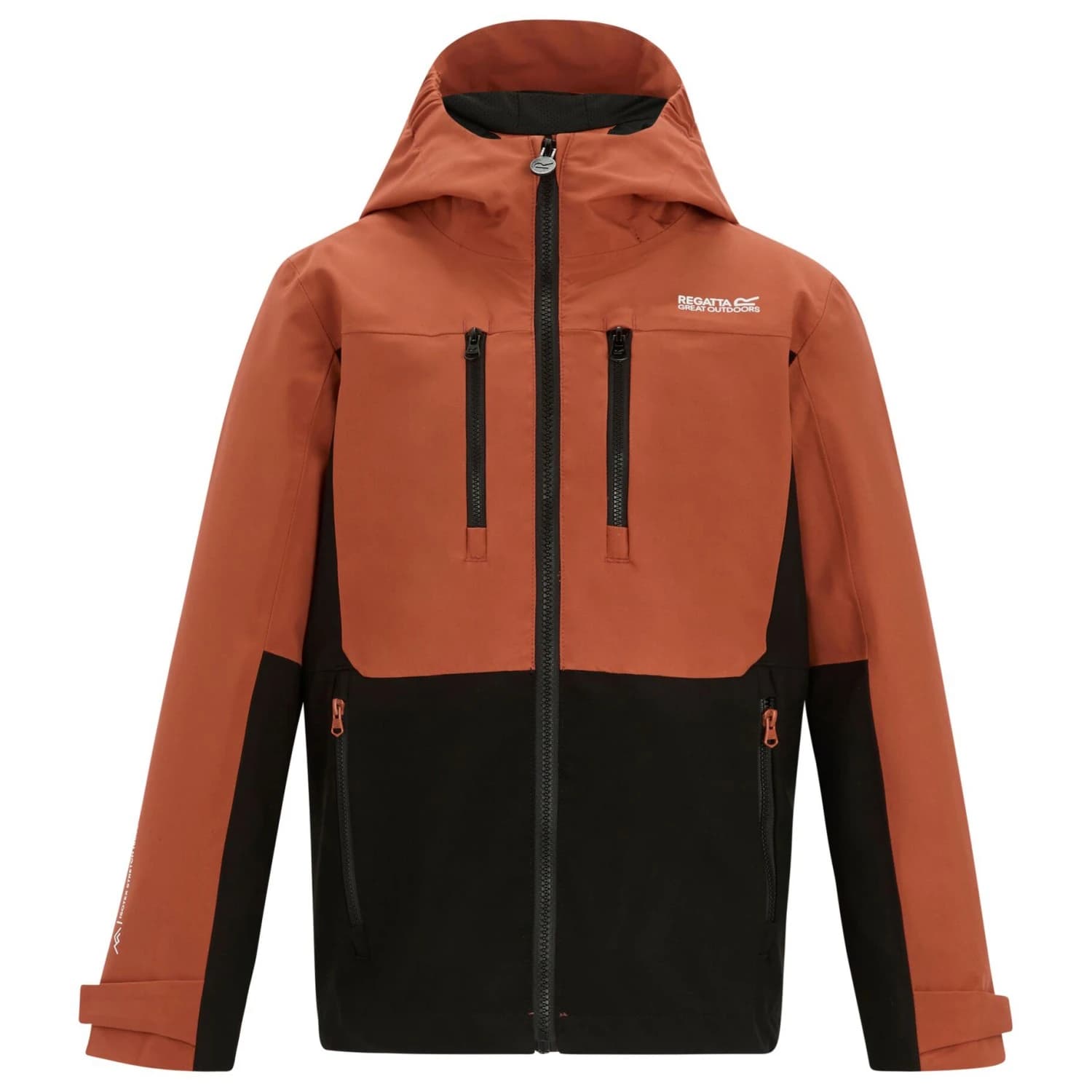 Детско водоустойчиво яке Regatta Kid's Junior Highton Jacket Waterproof jacket - Brick / Black