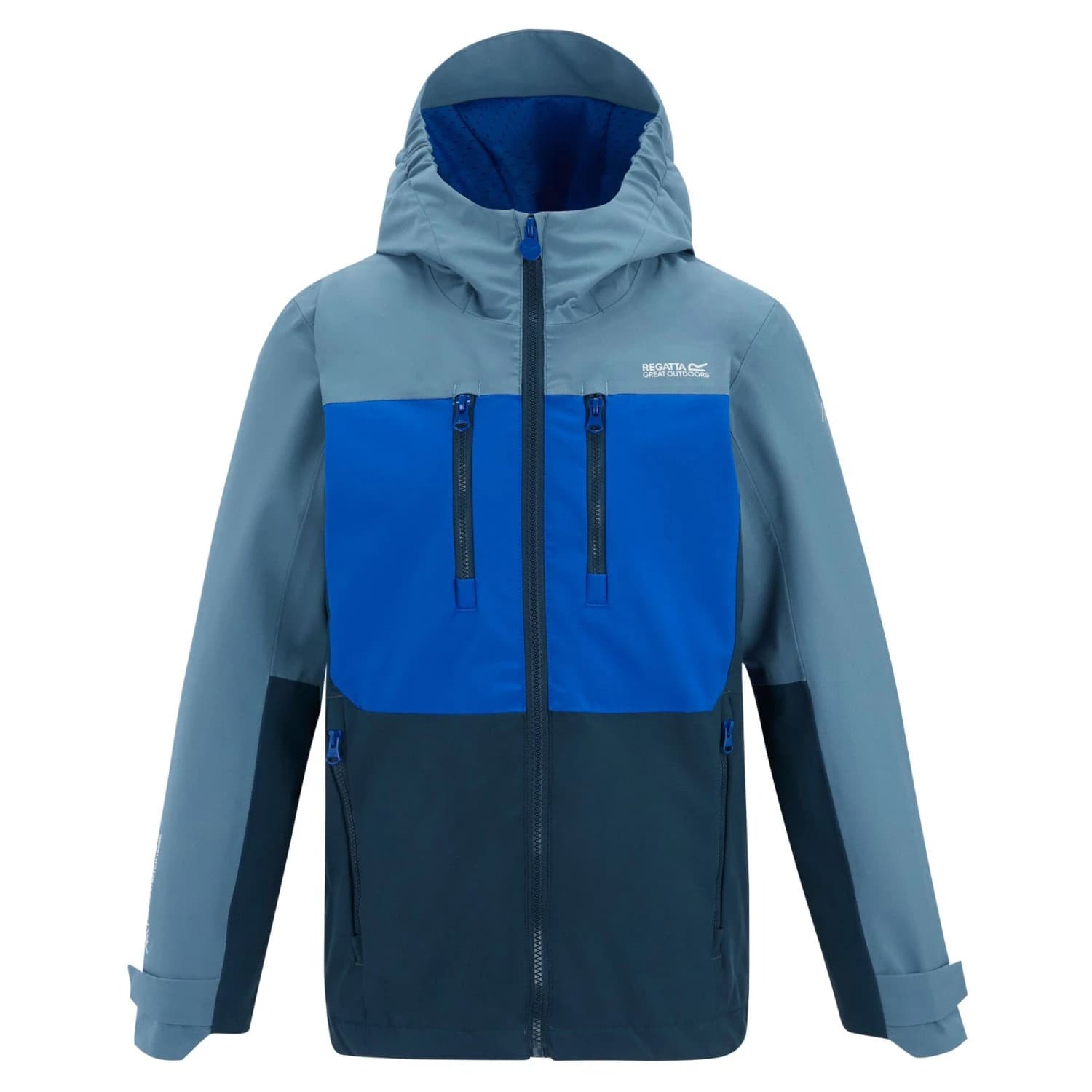 Детско водоустойчиво яке Regatta Kid's Junior Highton Jacket Waterproof jacket - China Blue / Olympian Blue / Night Sky