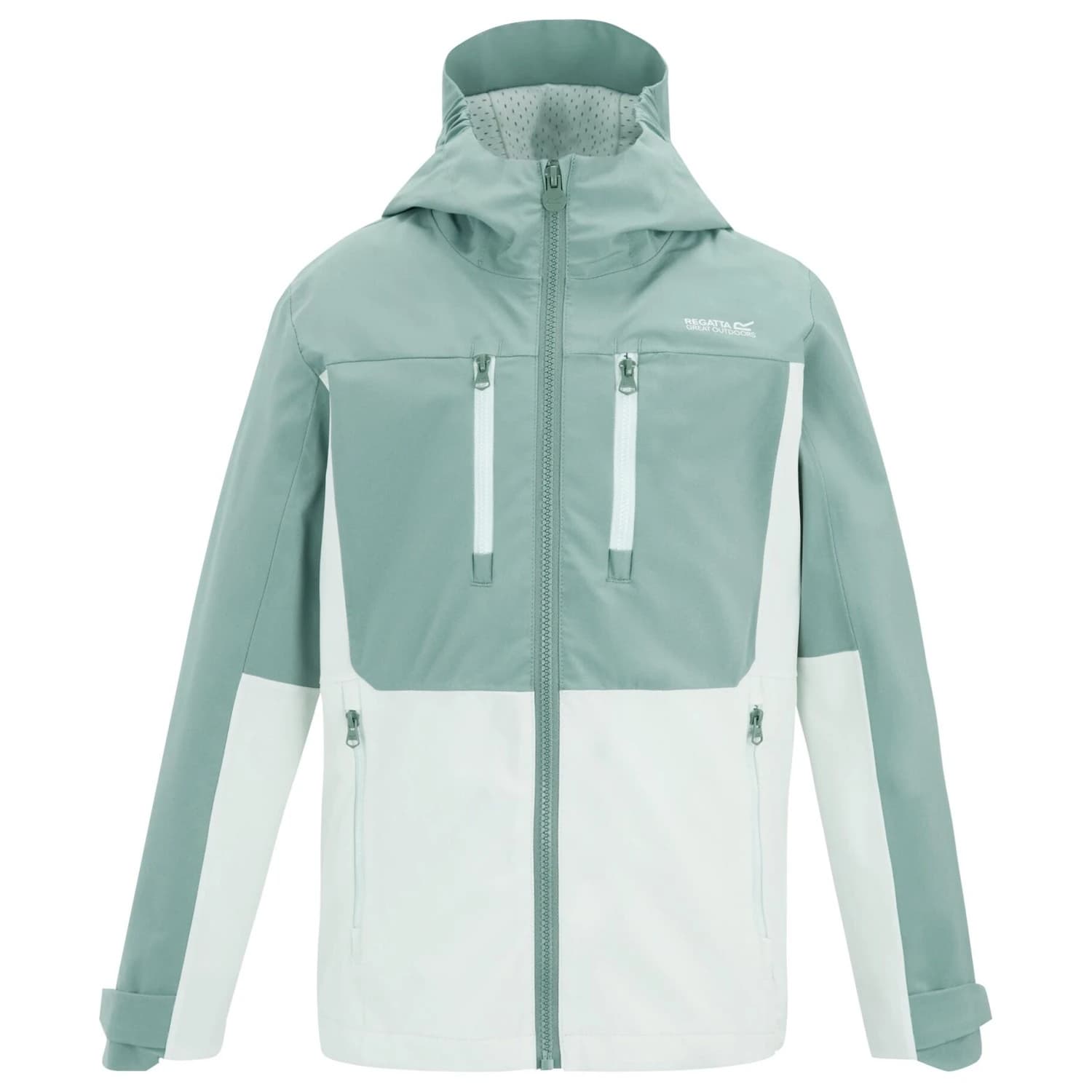 Детско водоустойчиво яке Regatta Kid's Junior Highton Jacket Waterproof jacket - Ivy Moss / Ocean Mist