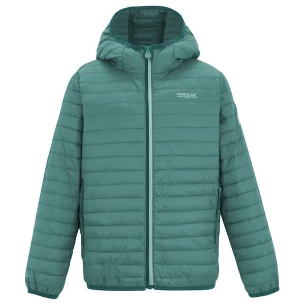 Детско синтетично яке Regatta Kid's Junior Hooded Hillpack Synthetic jacket - Ivy Moss
