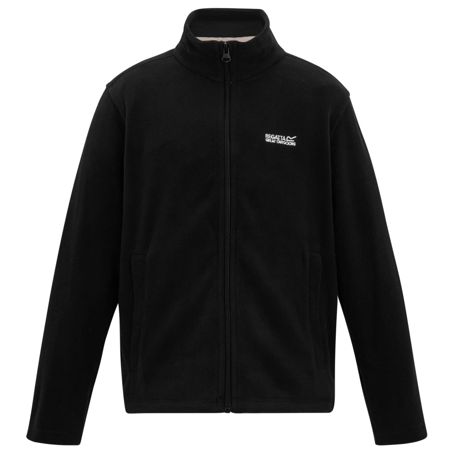 Детско поларено яке Regatta Kid's King II Fleece jacket - Black / Black