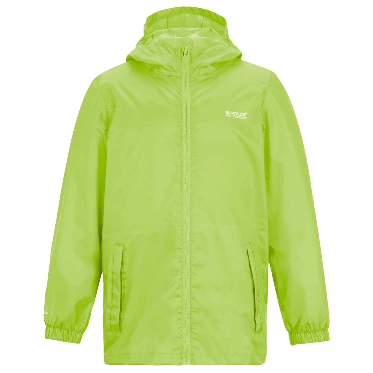 Детско водоустойчиво яке Regatta Kid's Pack-It Jacket III Waterproof jacket - Sharp Green