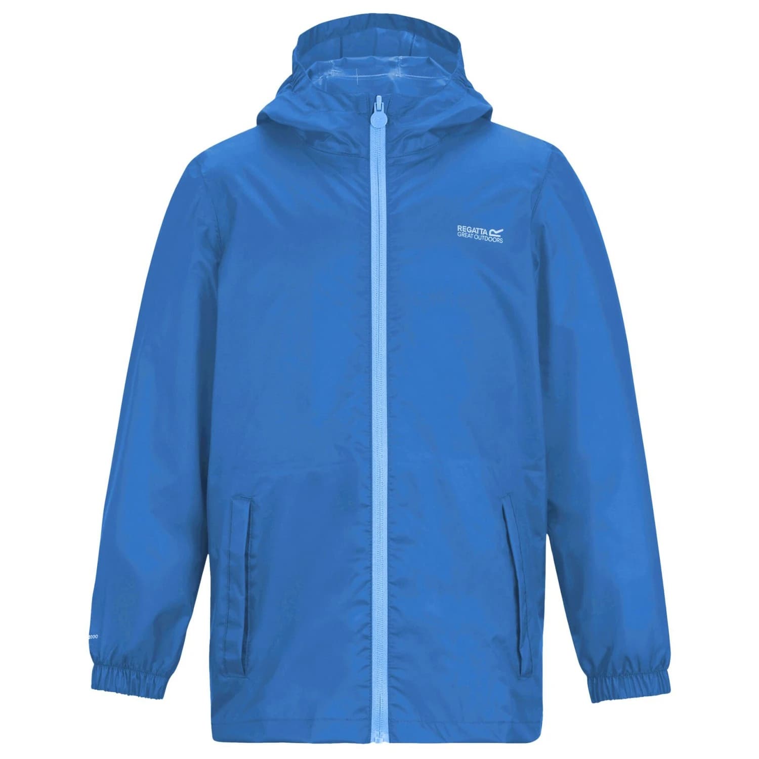 Детско водоустойчиво яке Regatta Kid's Pack-It Jacket III Waterproof jacket - Sonic Blue