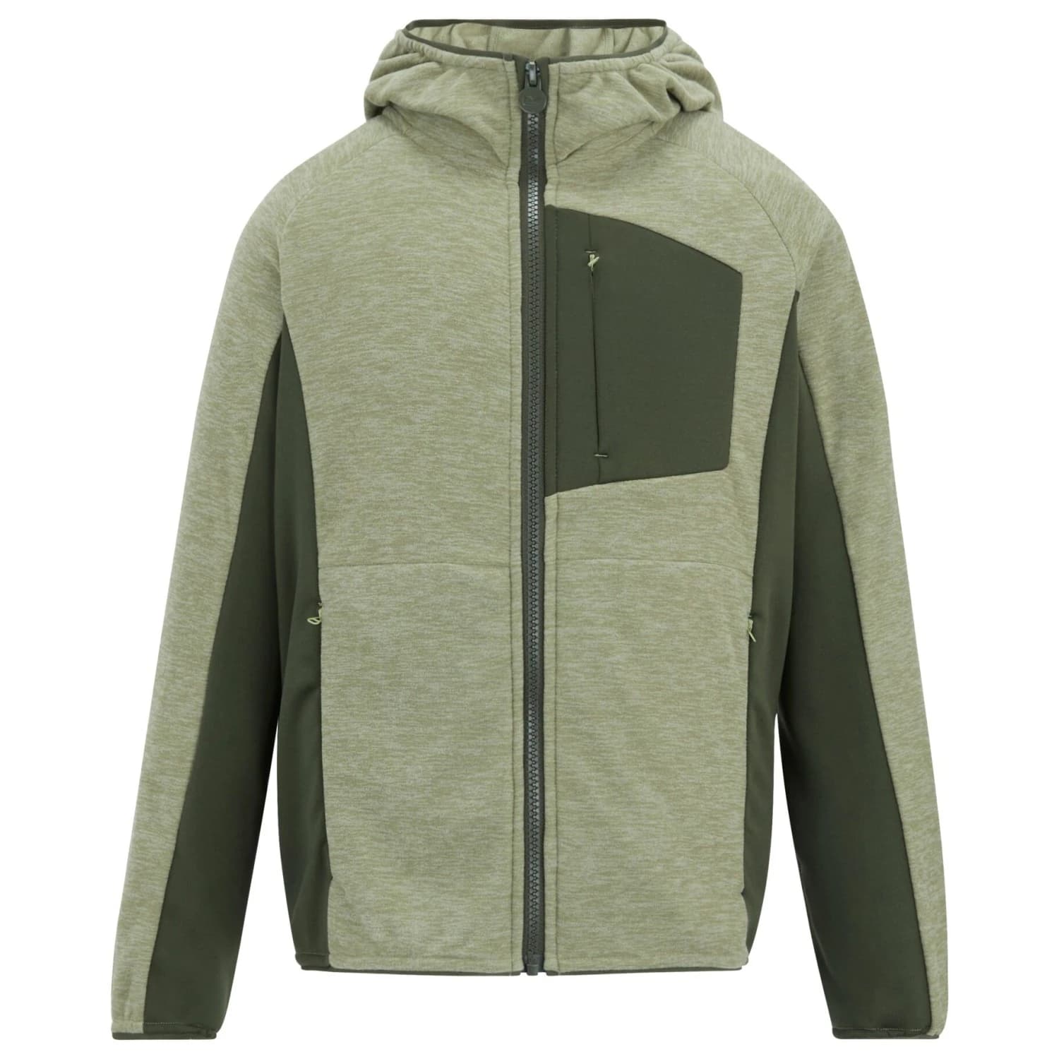 Детско поларено яке Regatta Kid's Skylar Fleece jacket - Light Sage / Dark Khaki