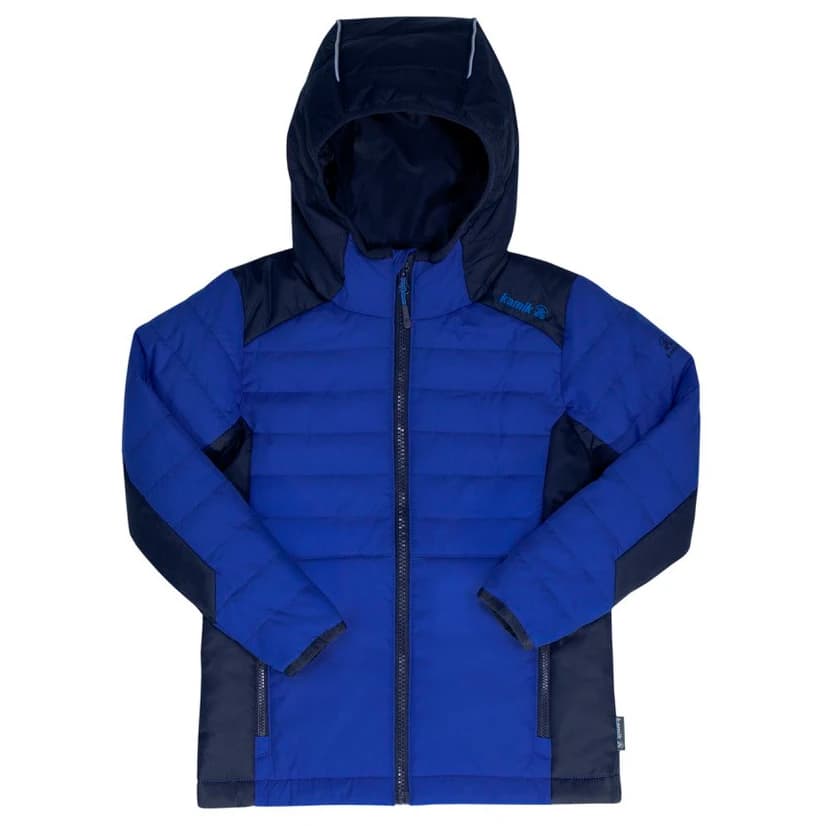 Детско синтетично яке Kamik Kid's Neel Synthetic jacket - Blue / Midnight