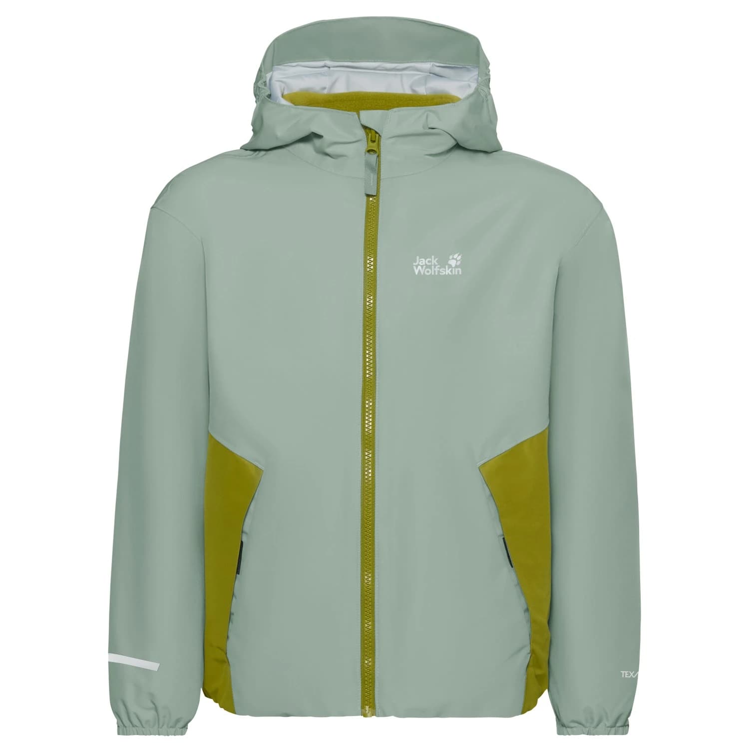 Детско 3-в-1 яке Jack Wolfskin Kid's Iceland 3in1 Jacket 3-in-1 jacket - Green Zinnia