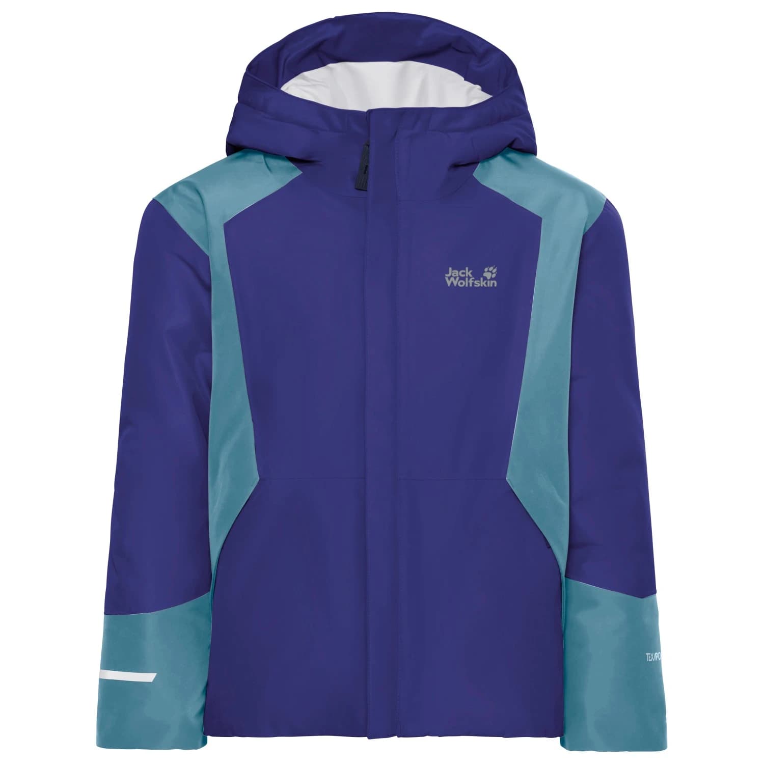 Детско ски яке Jack Wolfskin Kid's Snowflash Jacket Ski jacket - Glow Ink