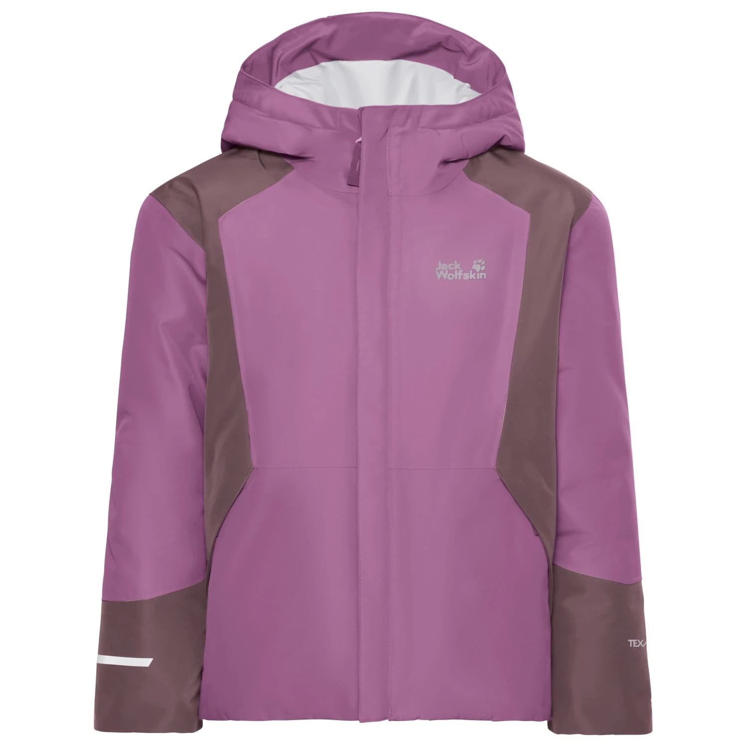 Детско ски яке Jack Wolfskin Kid's Snowflash Jacket Ski jacket - Vivid Orchid