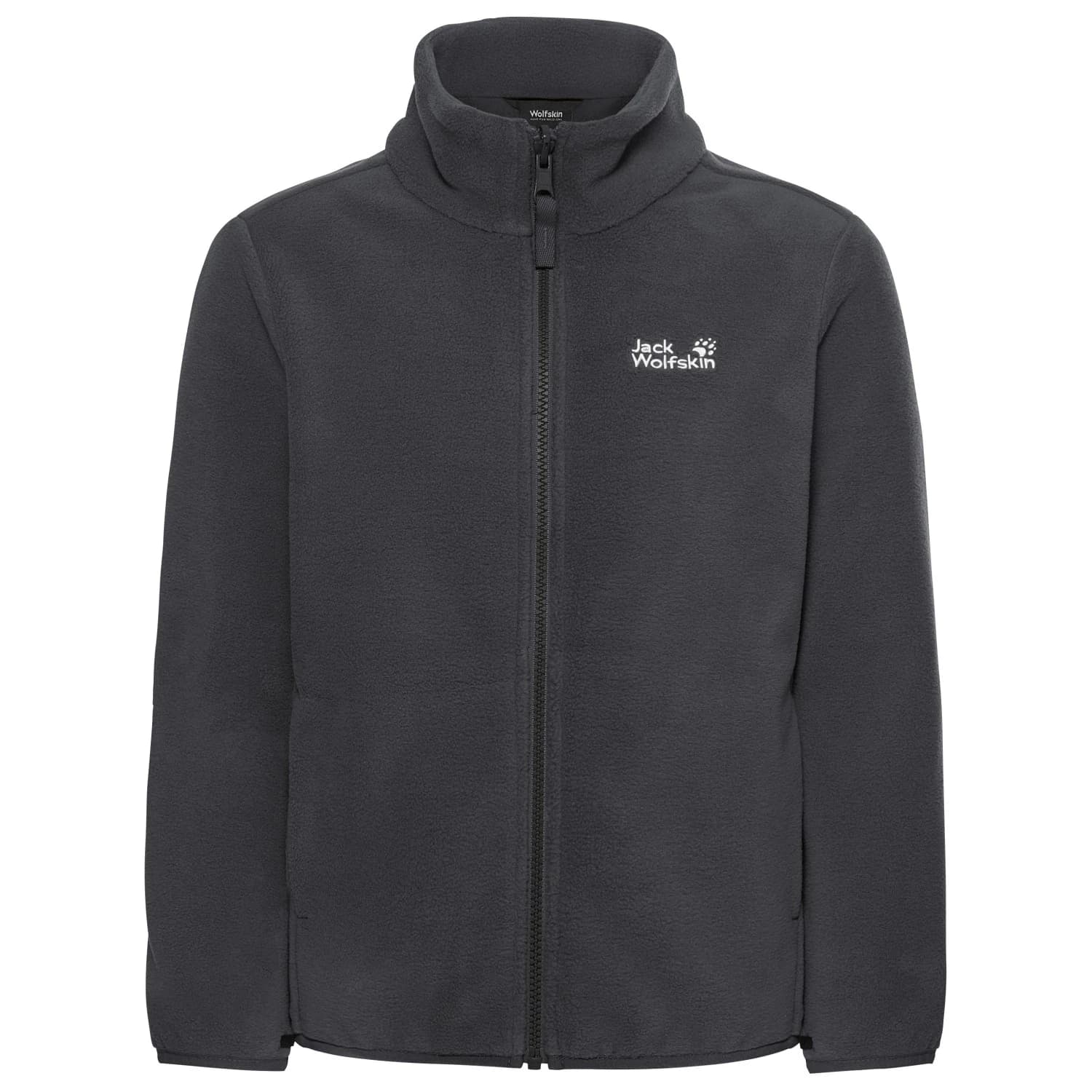 Детско поларено яке Jack Wolfskin Kid's Taunus 200 Fullzip Fleece jacket - Black