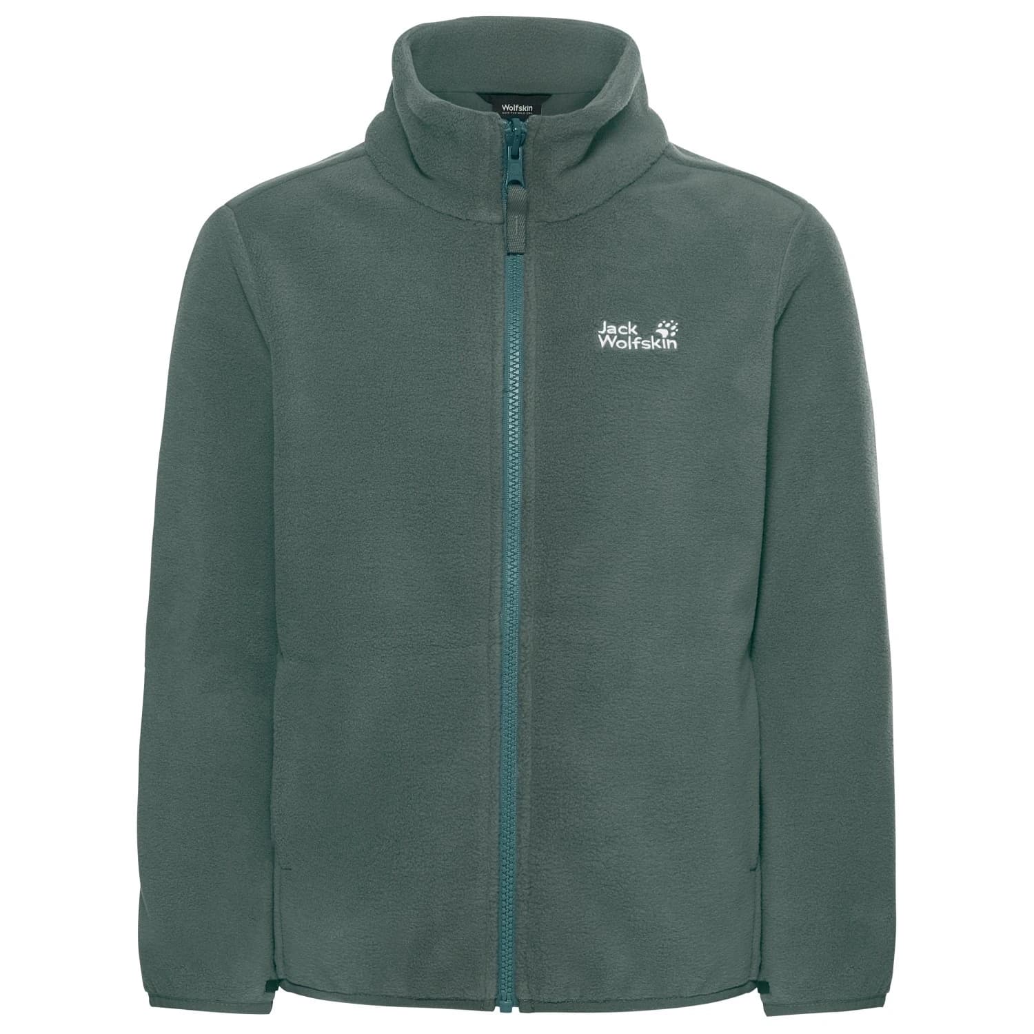 Детско поларено яке Jack Wolfskin Kid's Taunus 200 Fullzip Fleece jacket - Sago Palm