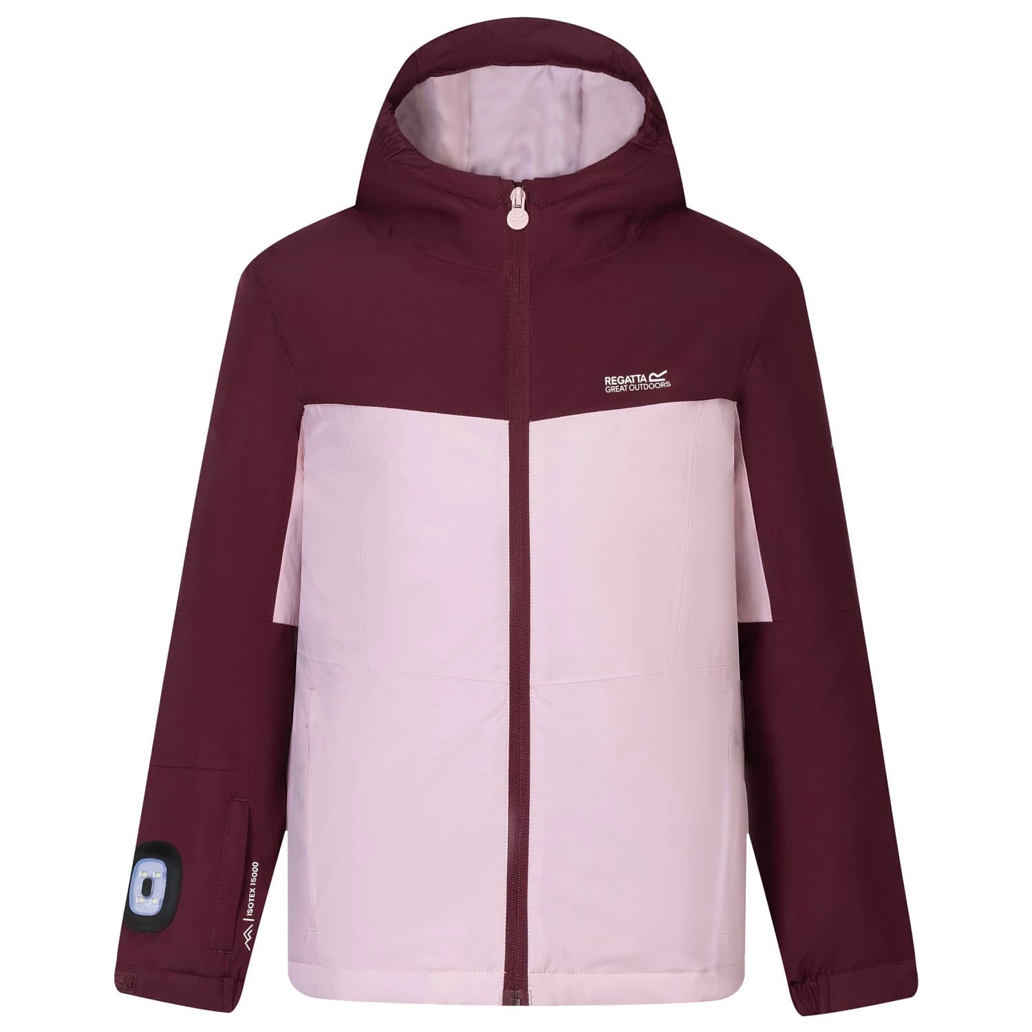 Детско зимно яке Regatta Kid's Beamz Winter jacket - Fig / Powder Lilac
