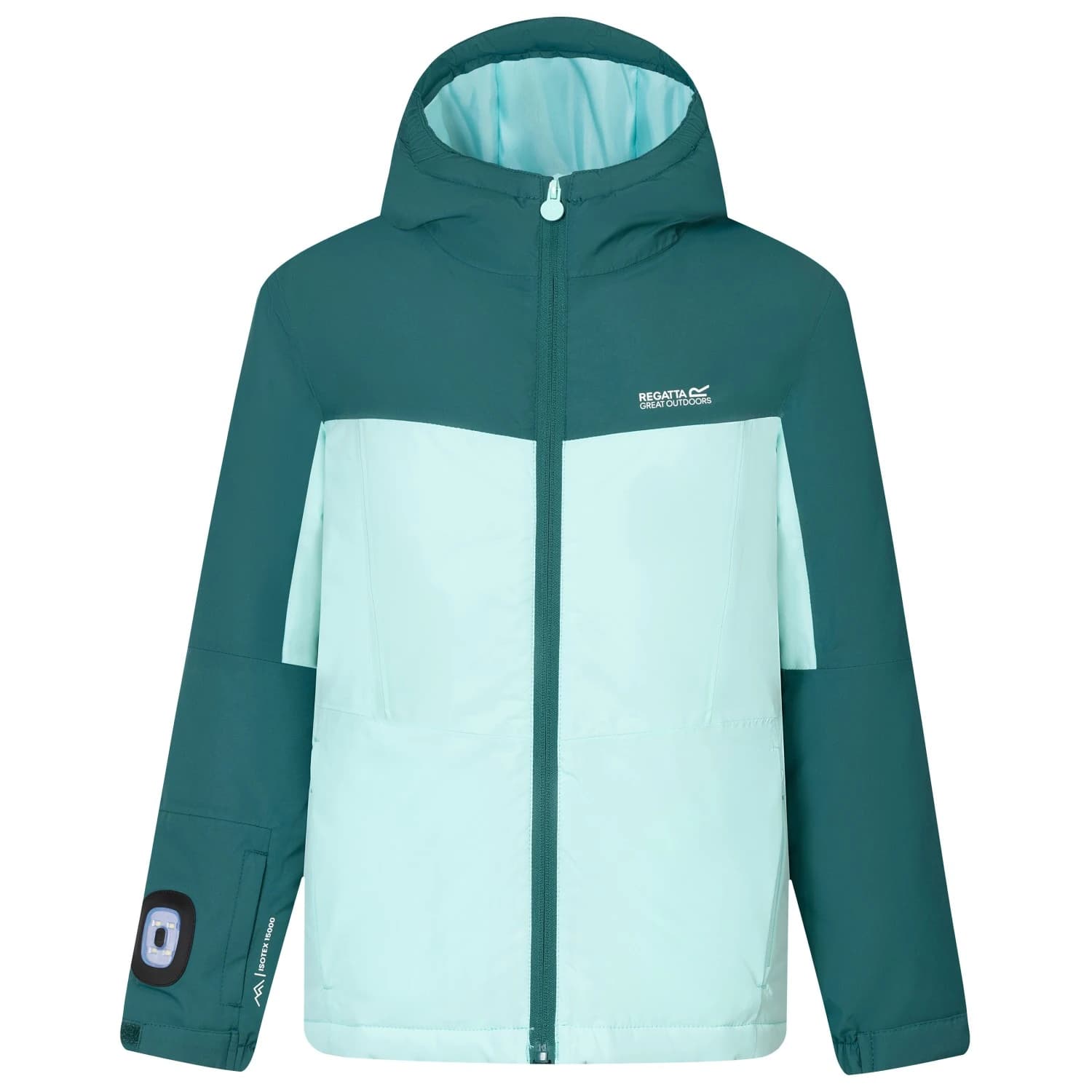 Детско зимно яке Regatta Kid's Beamz Winter jacket - Mediterranea / Water Ballet