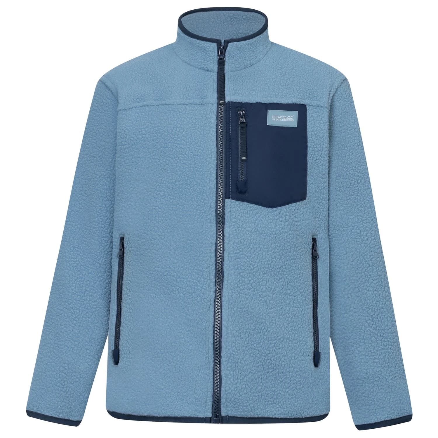 Поларено яке Regatta Junior Frankie Warm Fleece Fleece jacket - Dusky Blue / Navy