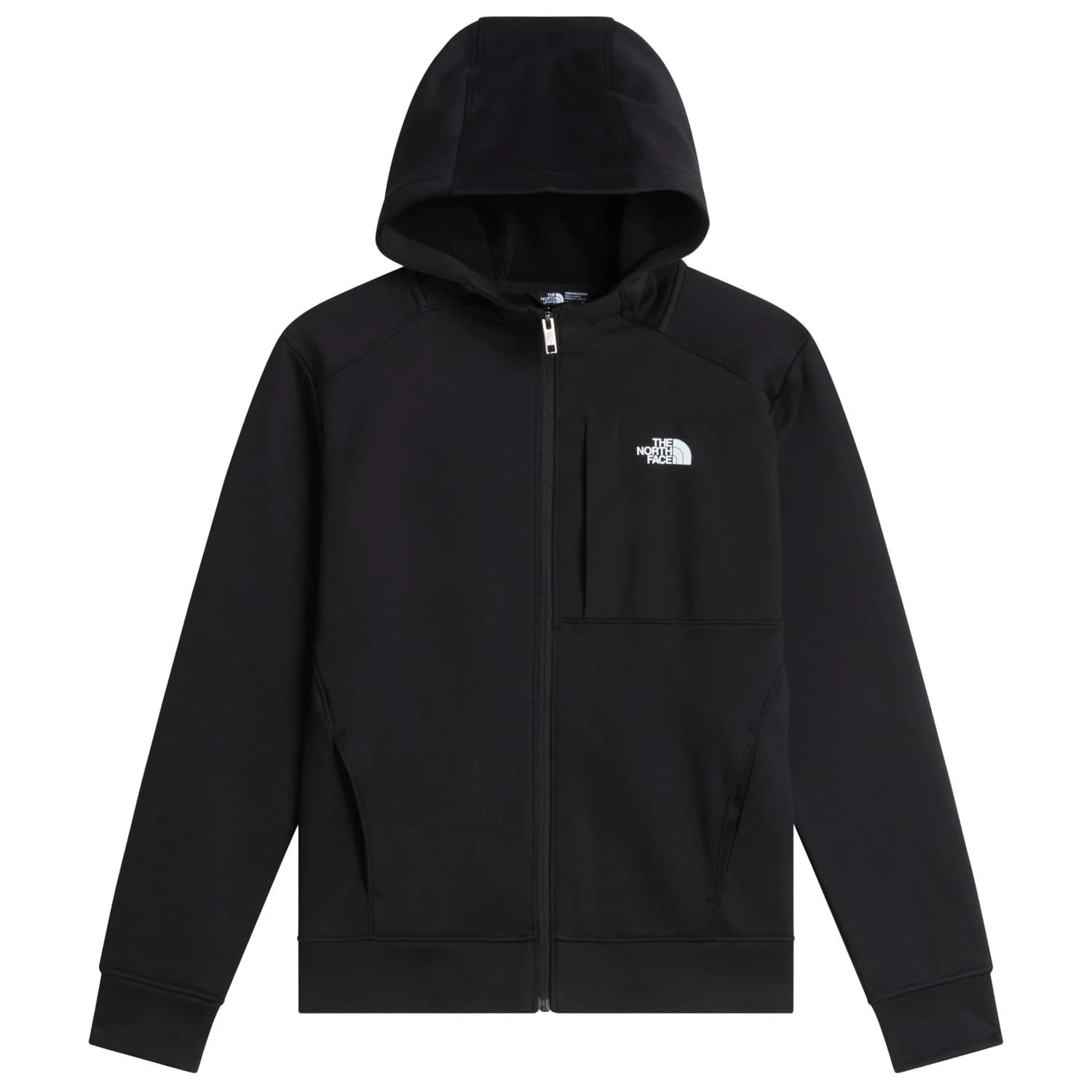 Детско поларено яке The North Face Kid's Performance Fleece FZ Hooded Jacket Fleece jacket - TNF Black