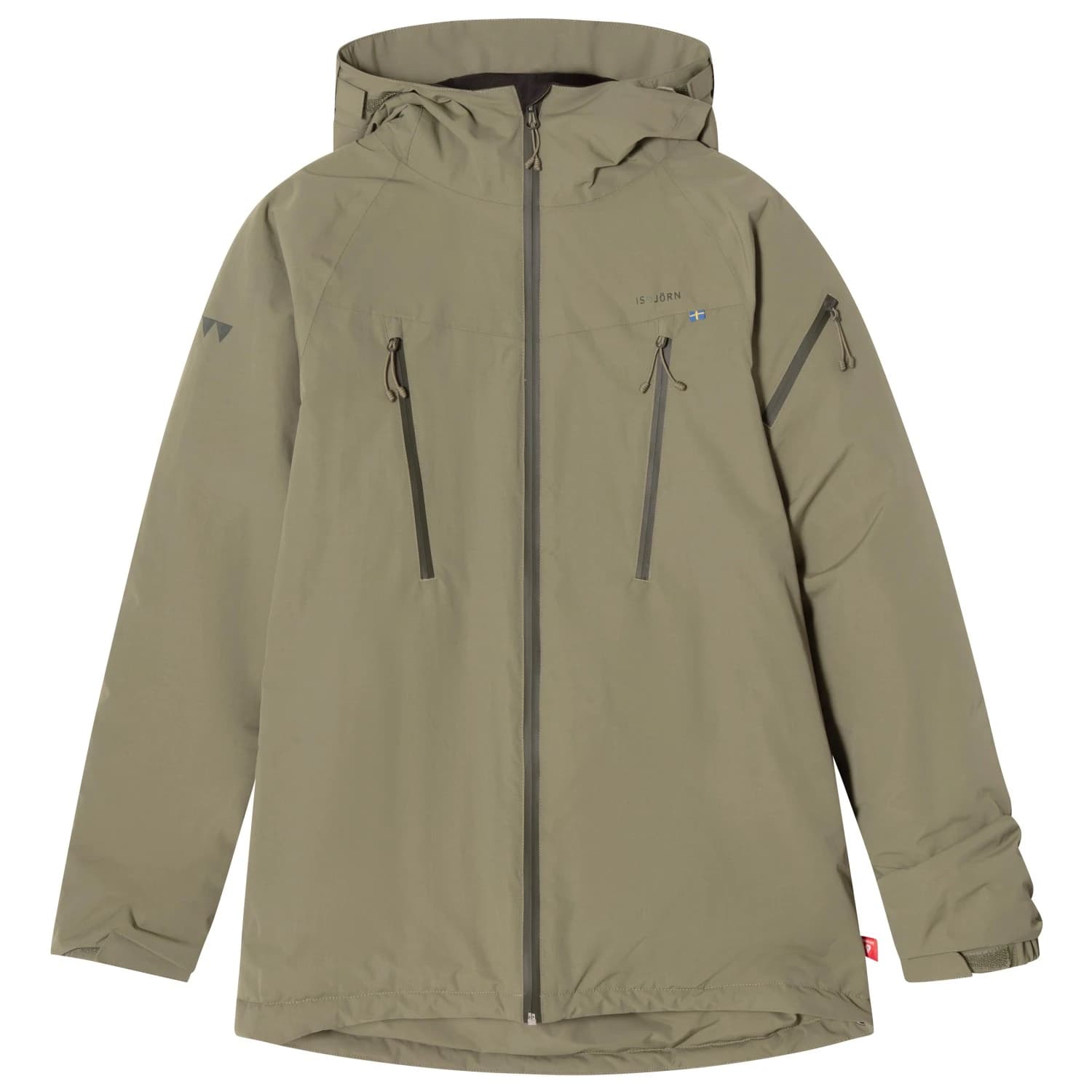 Ски яке Isbjörn Teen's Carving Winter Jacket Ski jacket - Moss