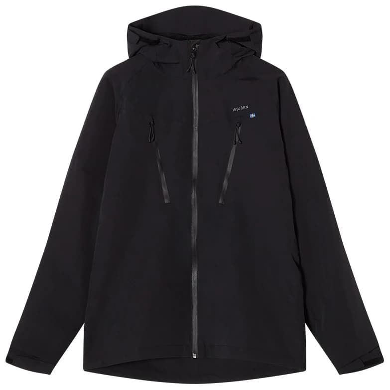 Ски яке Isbjörn Teen's Monsune Hardshell Jacket Ski jacket - Black