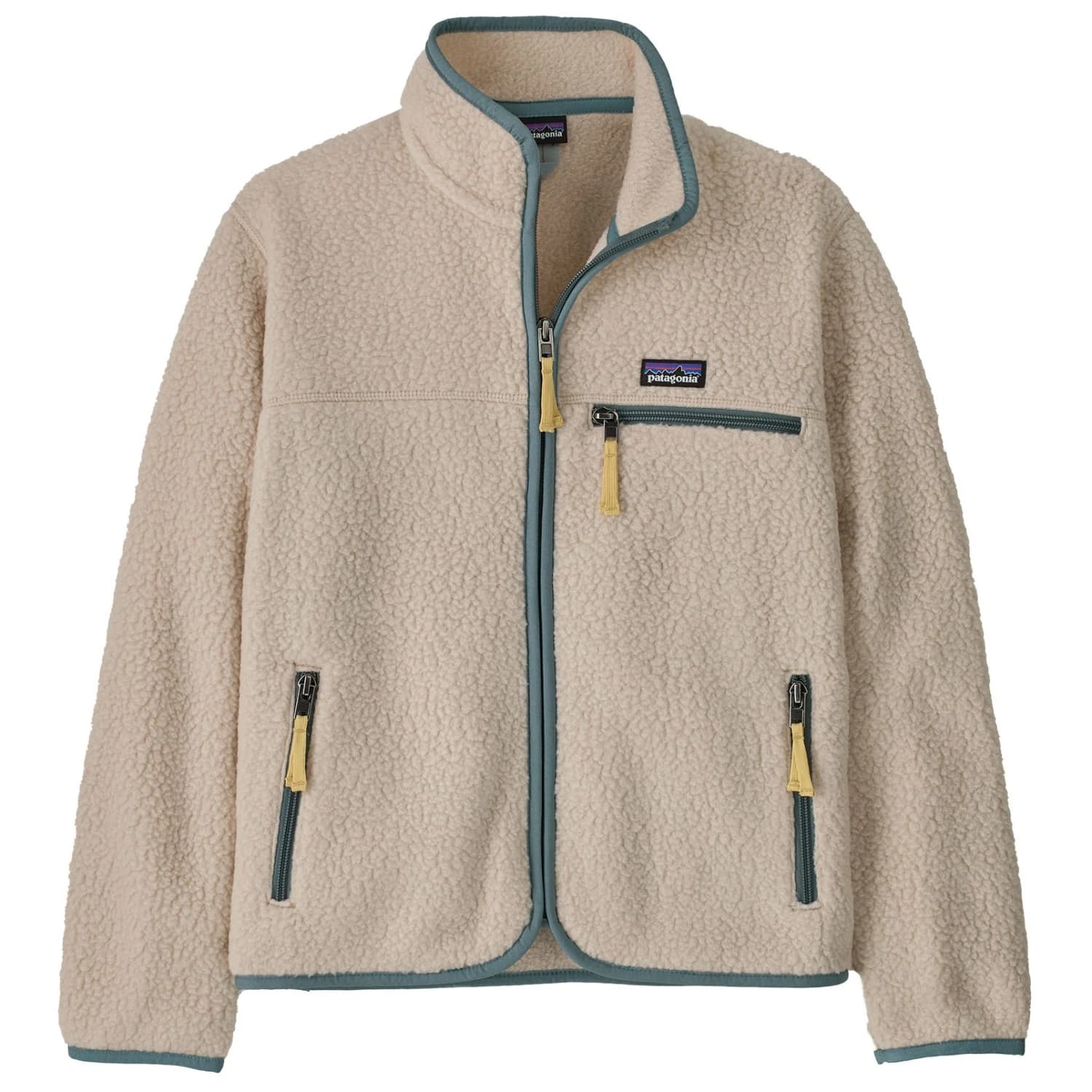 Детско поларено яке Patagonia Kid's Retro Pile Jacket Fleece jacket - Dark Natural