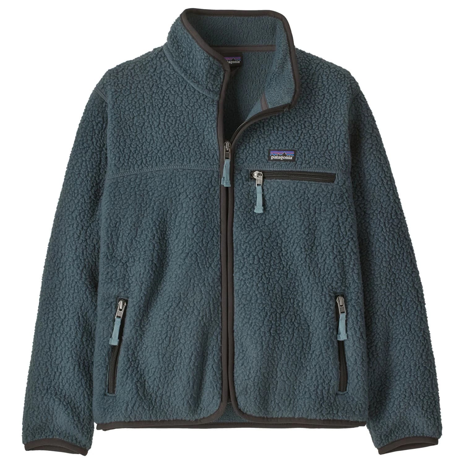 Детско поларено яке Patagonia Kid's Retro Pile Jacket Fleece jacket - Summit Blue