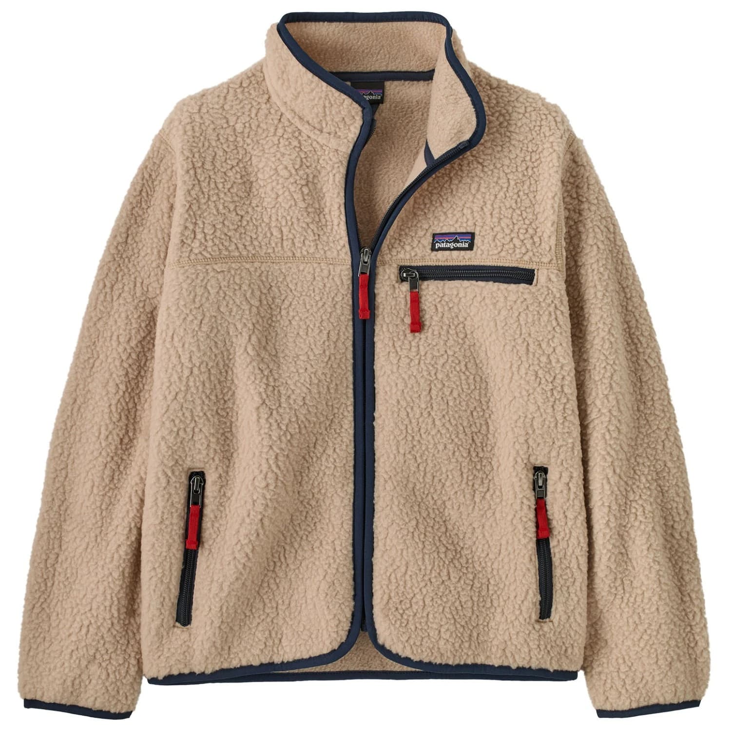 Детско поларено яке Patagonia Kid's Retro Pile Jacket Fleece jacket - Valley Khaki