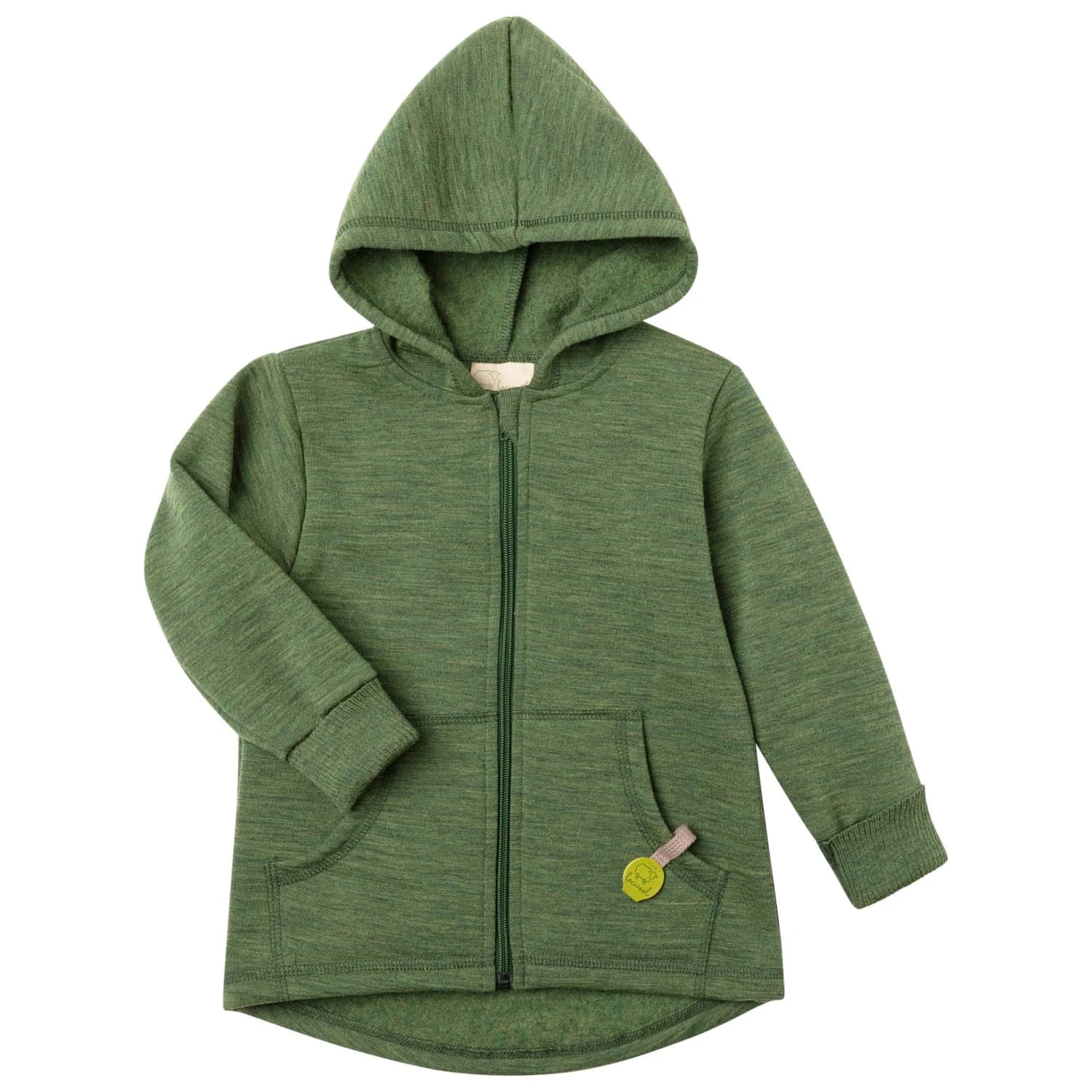 Детско вълнено яке Engel Kid's Kapuzenjacke Wool jacket - Thymian Melange