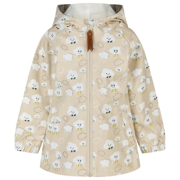 Детско водоустойчиво яке Sterntaler Kid's Regenjacke Waterproof jacket - Beige / Wolken