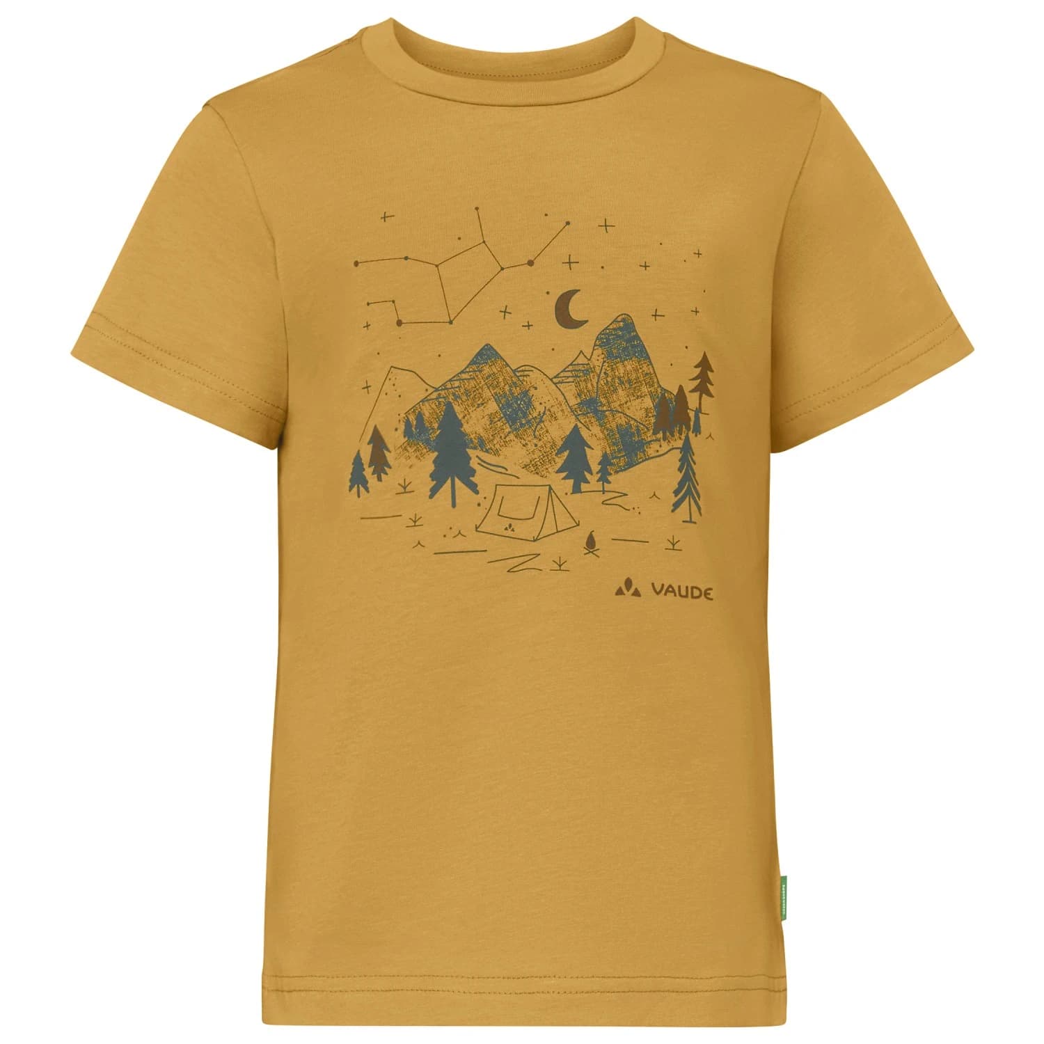 Детска тениска Vaude Kid's Lezza T-shirt - Savanna