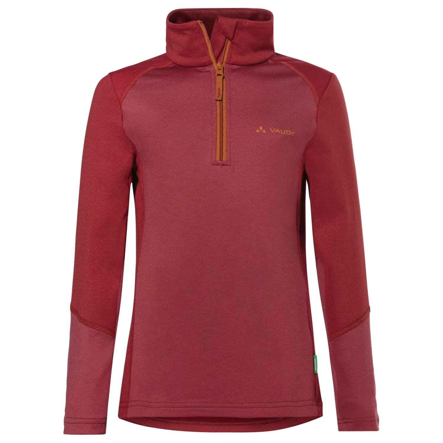 Детски поларен пуловер Vaude Kid's Livigno Halfzip Fleece jumper - Redeva