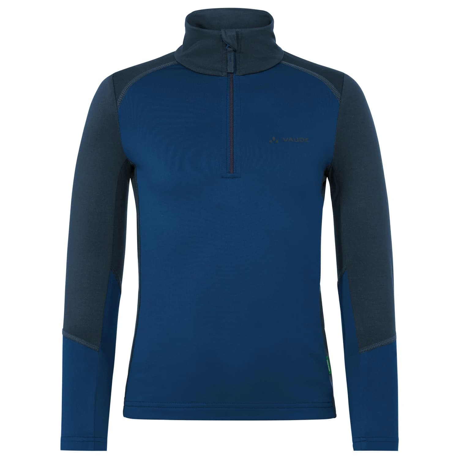 Детски поларен пуловер Vaude Kid's Livigno Halfzip Fleece jumper - Everest Blue
