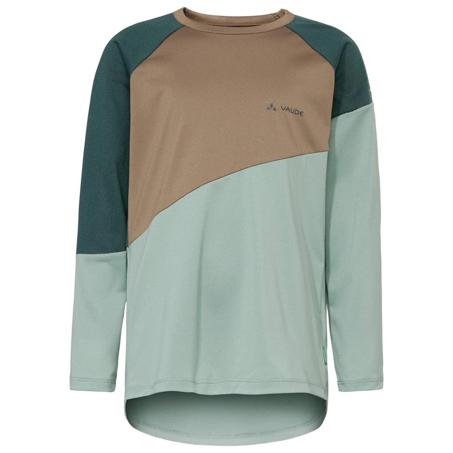 Детска спортна тениска Vaude Kid's Moab L/S Sport shirt - Dusty Fern