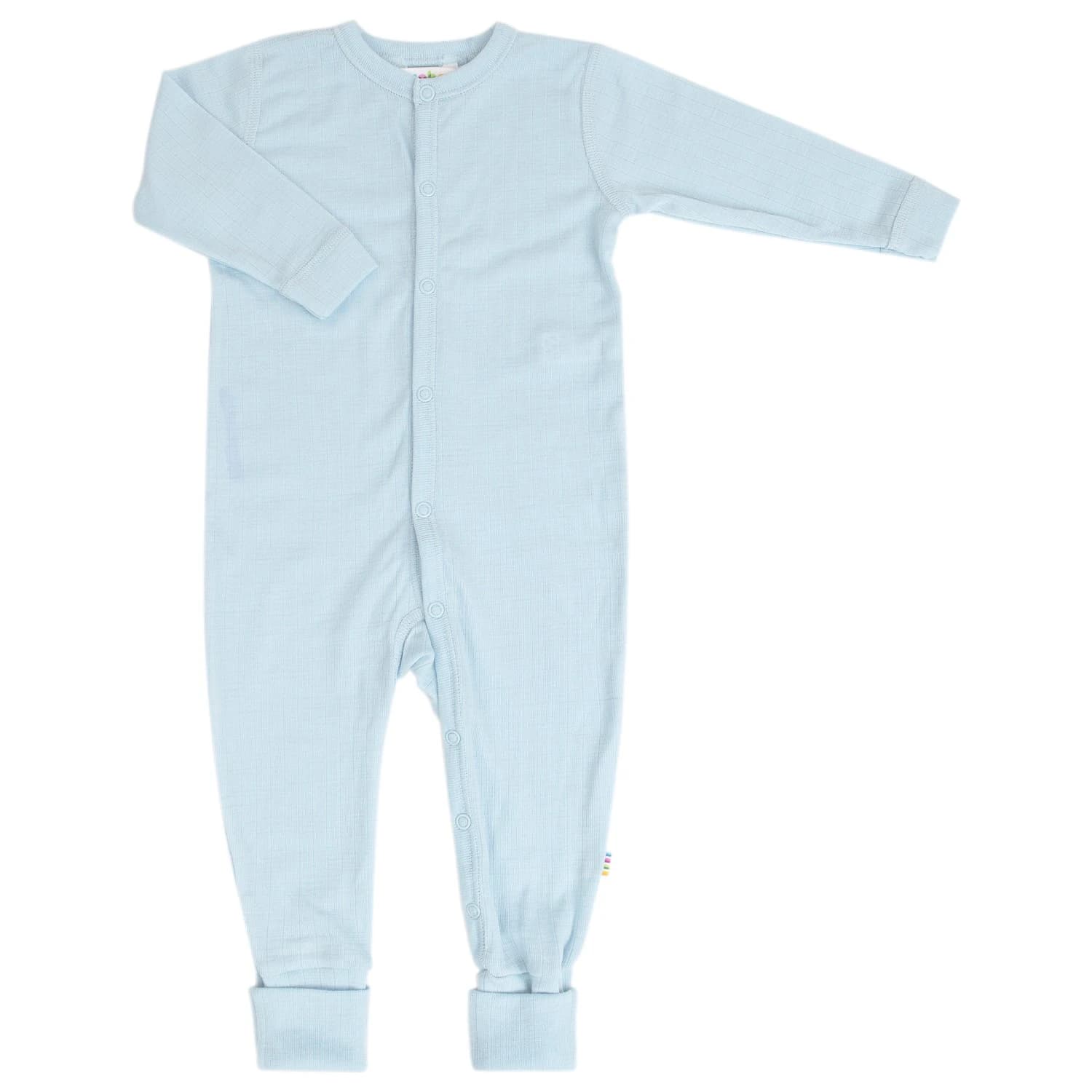 Детски цял костюм Joha Kid's 581 Nightsuit 2-In-1 Foot Basic Overall - Light Blue