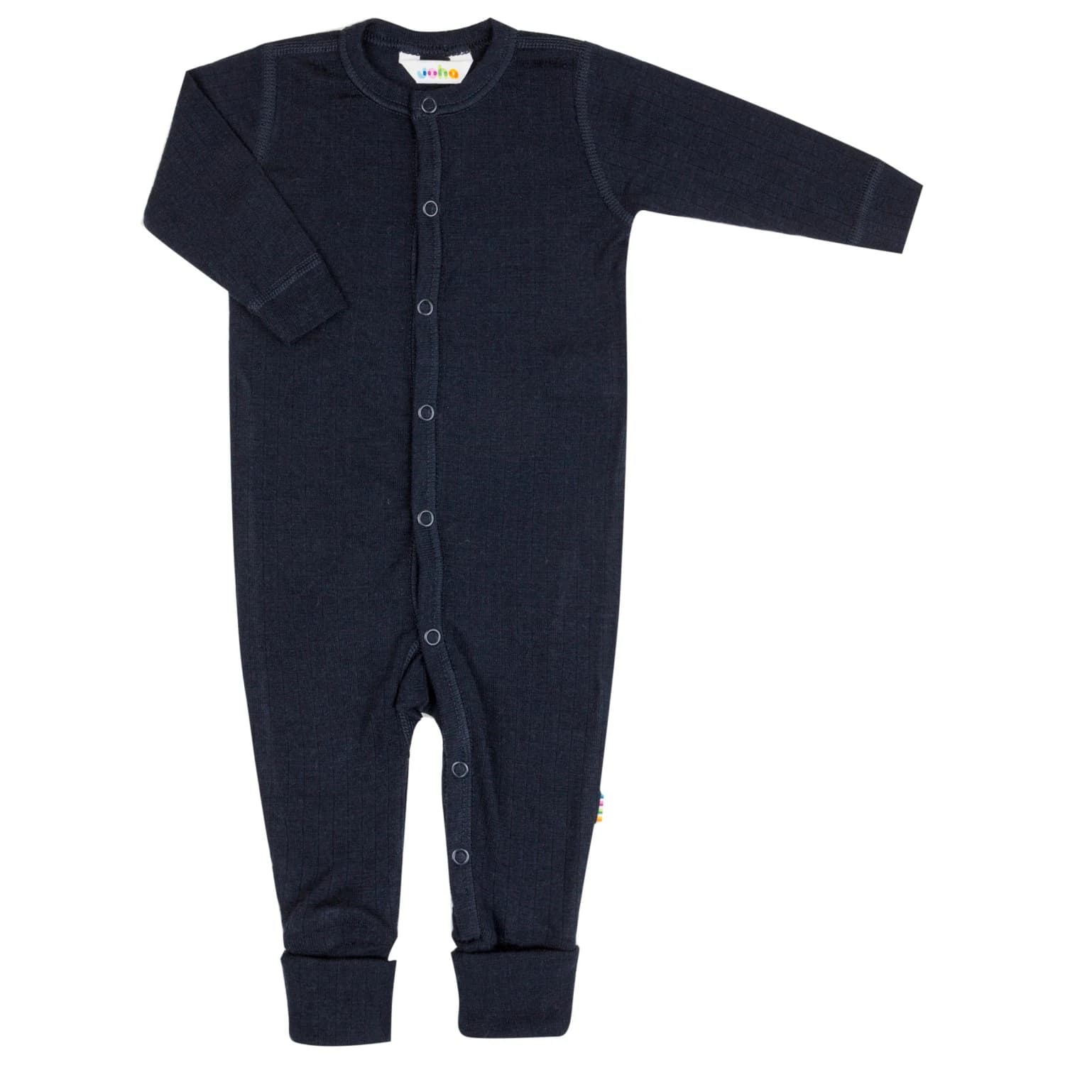 Детски цял костюм Joha Kid's 581 Nightsuit 2-In-1 Foot Basic Overall - Navy