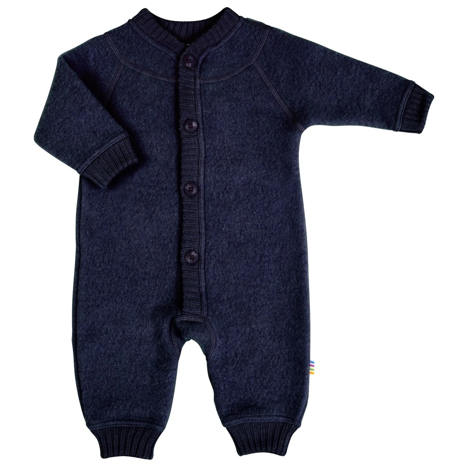 Детски цял костюм Joha Kid's 68 Jumpsuit Overall - Dark Blue Melange
